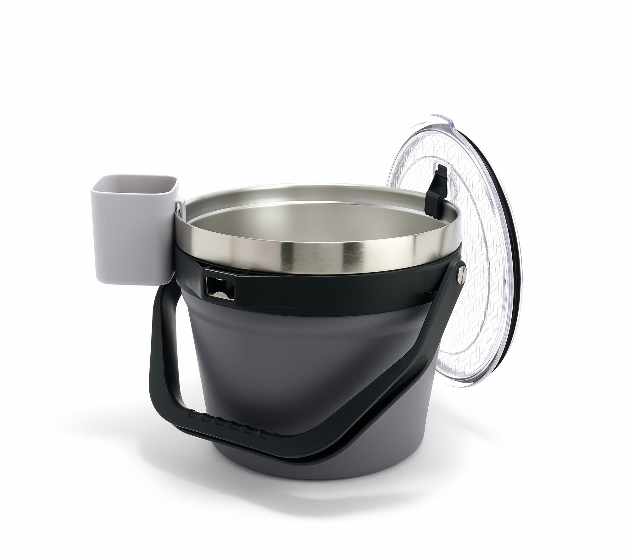 Technique 7.2-L Portable Insulated Ice Bucket with Carry Handle