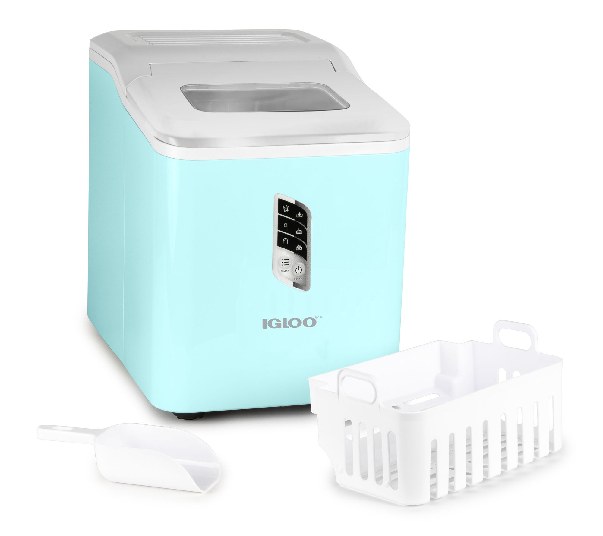 Igloo Automatic Self-Cleaning 26-lb. Ice Maker,Aqua