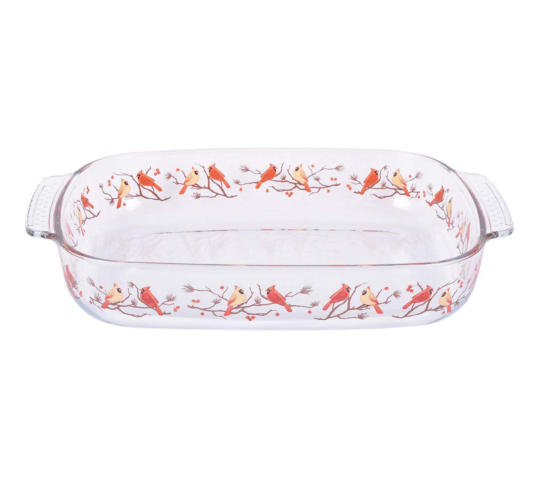 "As Is" Temp-tations 13" x 9" Borosilicate Glass Baker