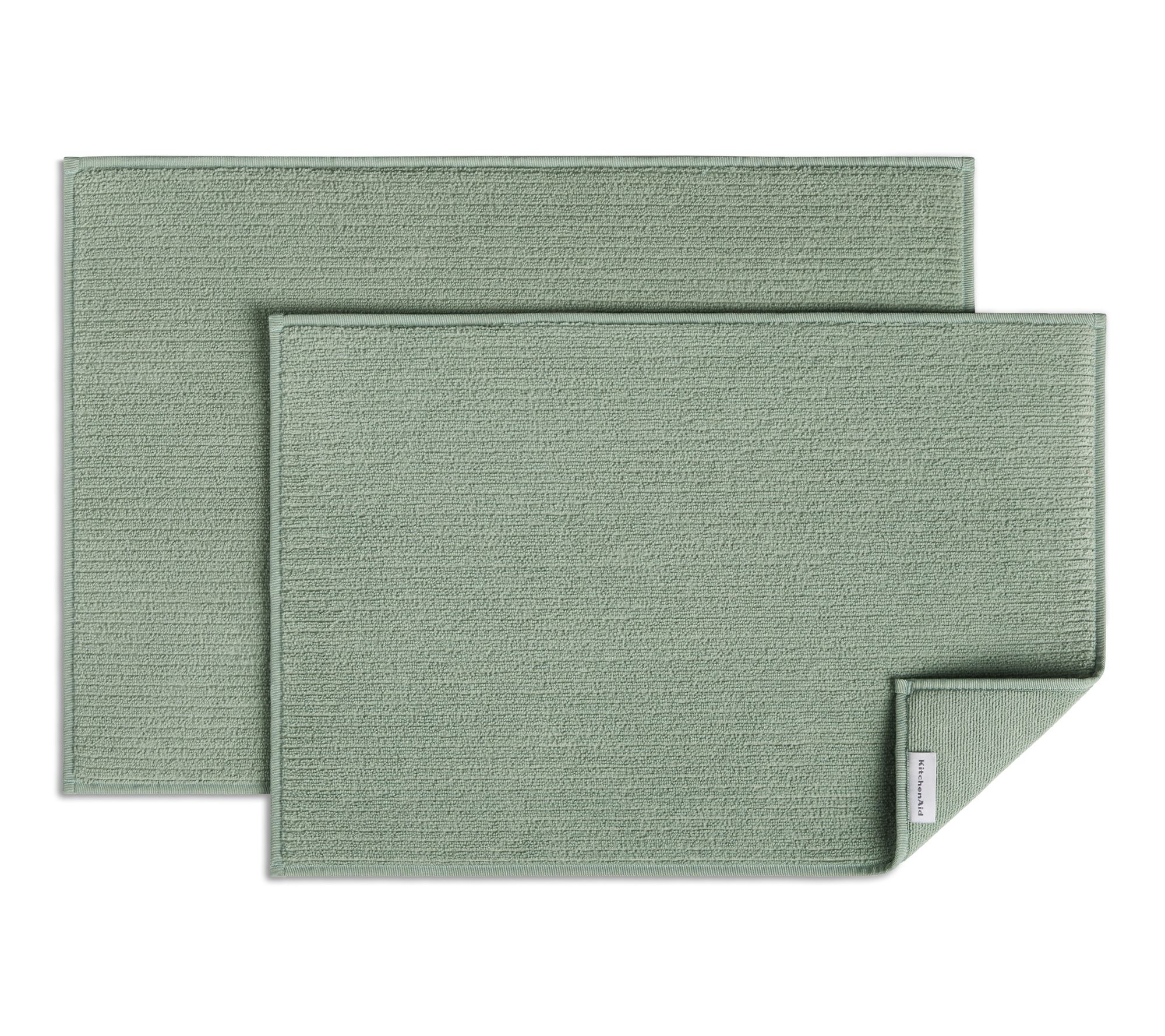 KitchenAid Micro Rib Dish Drying Mat 2-Pack Set