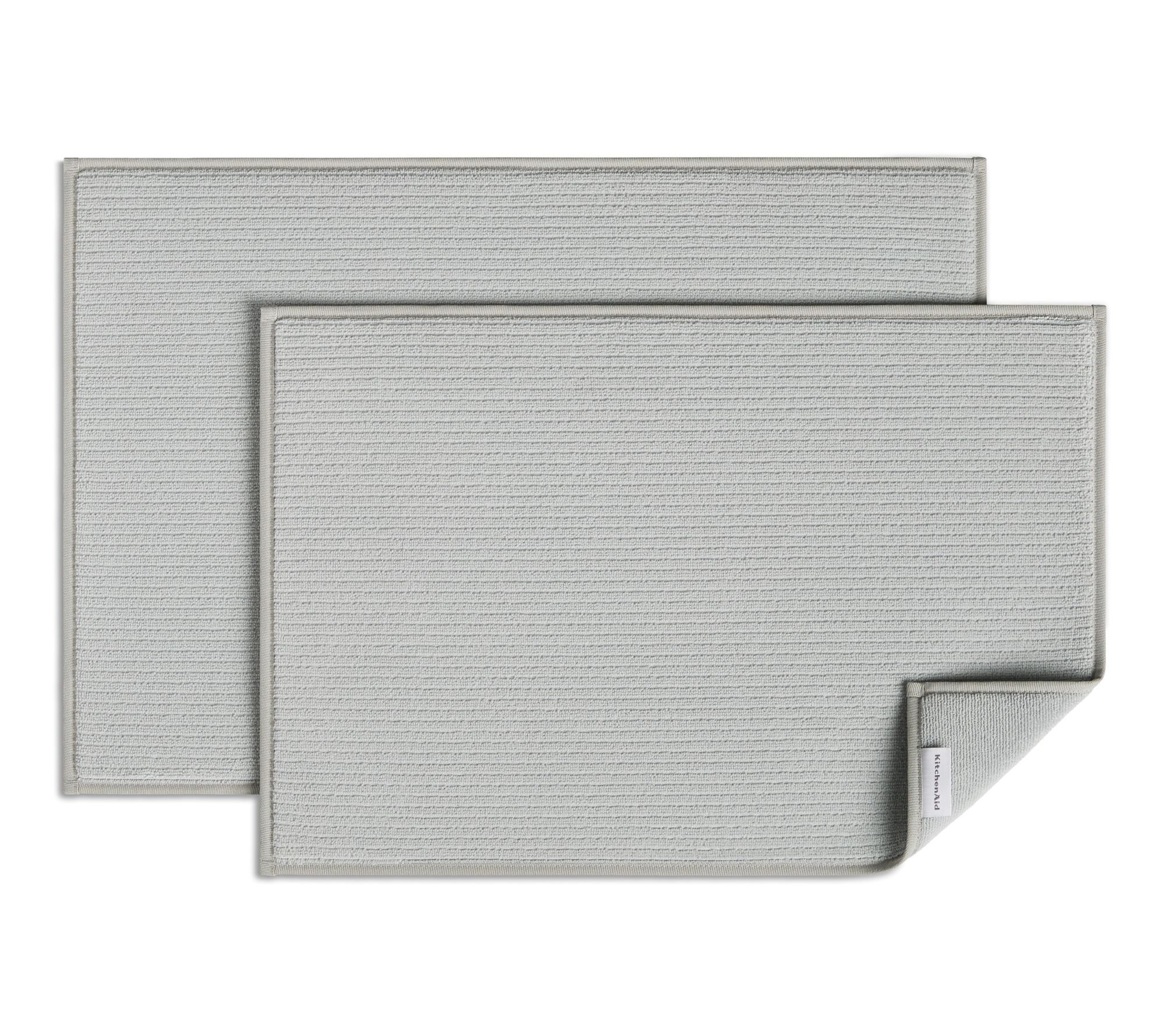 KitchenAid Micro Rib Dish Drying Mat 2-Pack Set
