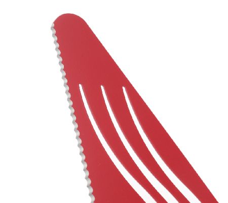 Kuhn Rikon Slice and Serve Spatula Knives w/ Glitter Handles 