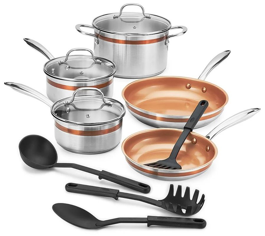 CRUX 12-Piece Cookware Set - QVC.com