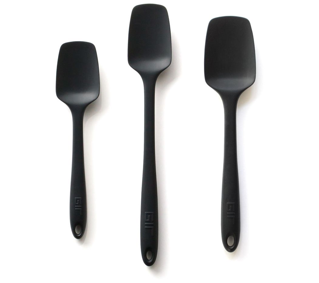 GIR Silicone Spoonula Set, Set of 3 Spatula Spoons, 5 Colors
