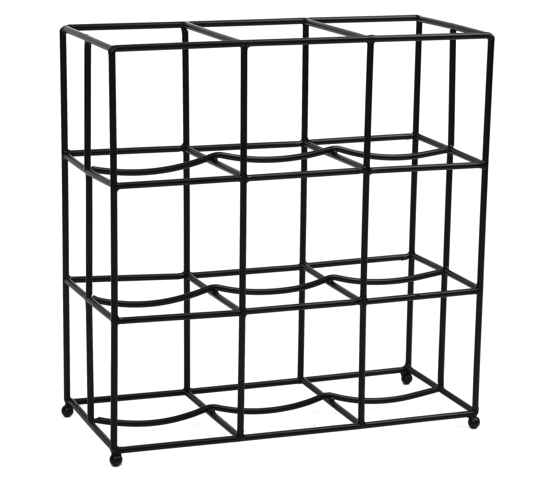 Mind Reader 9Bottle Freestanding Countertop Wine Rack