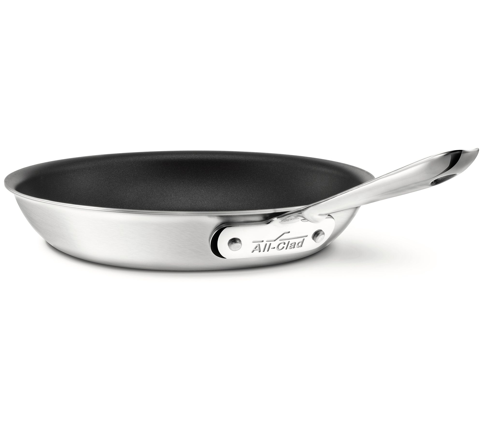 All-Clad Tri-Ply Stainless Steel 8 and 12 Fry Pan Set on QVC 