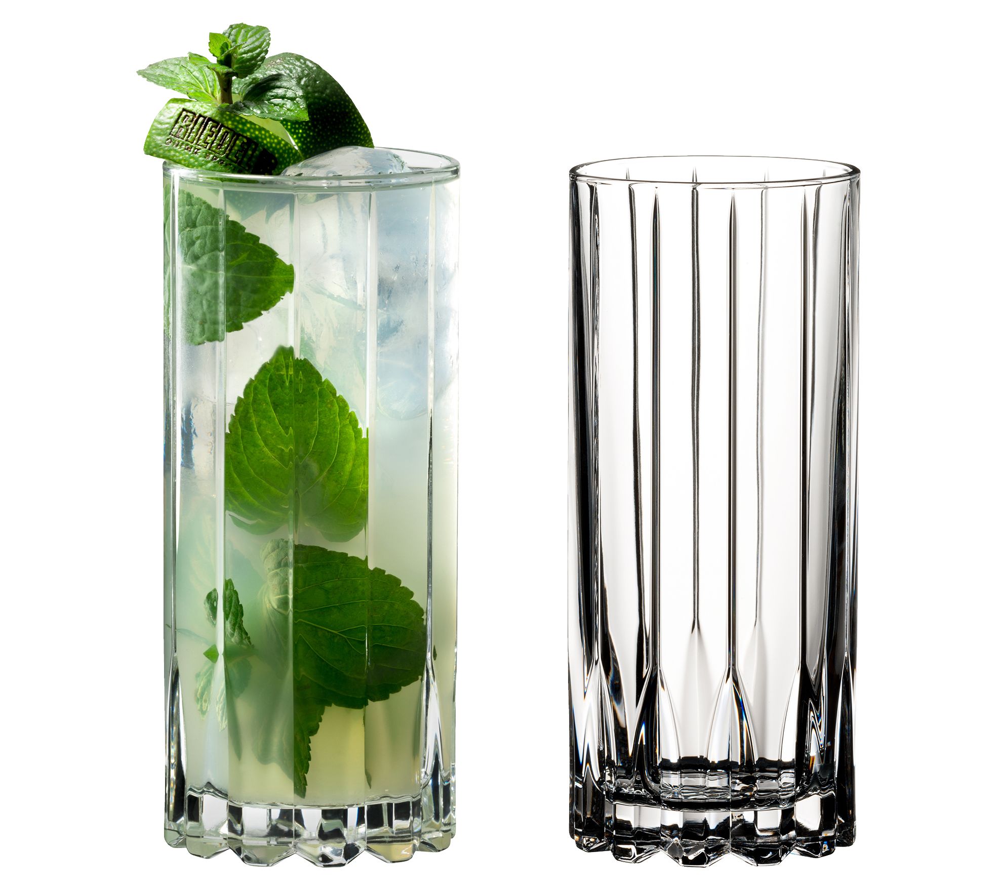 Riedel Set of (2) 10.9-oz Highball Glasses