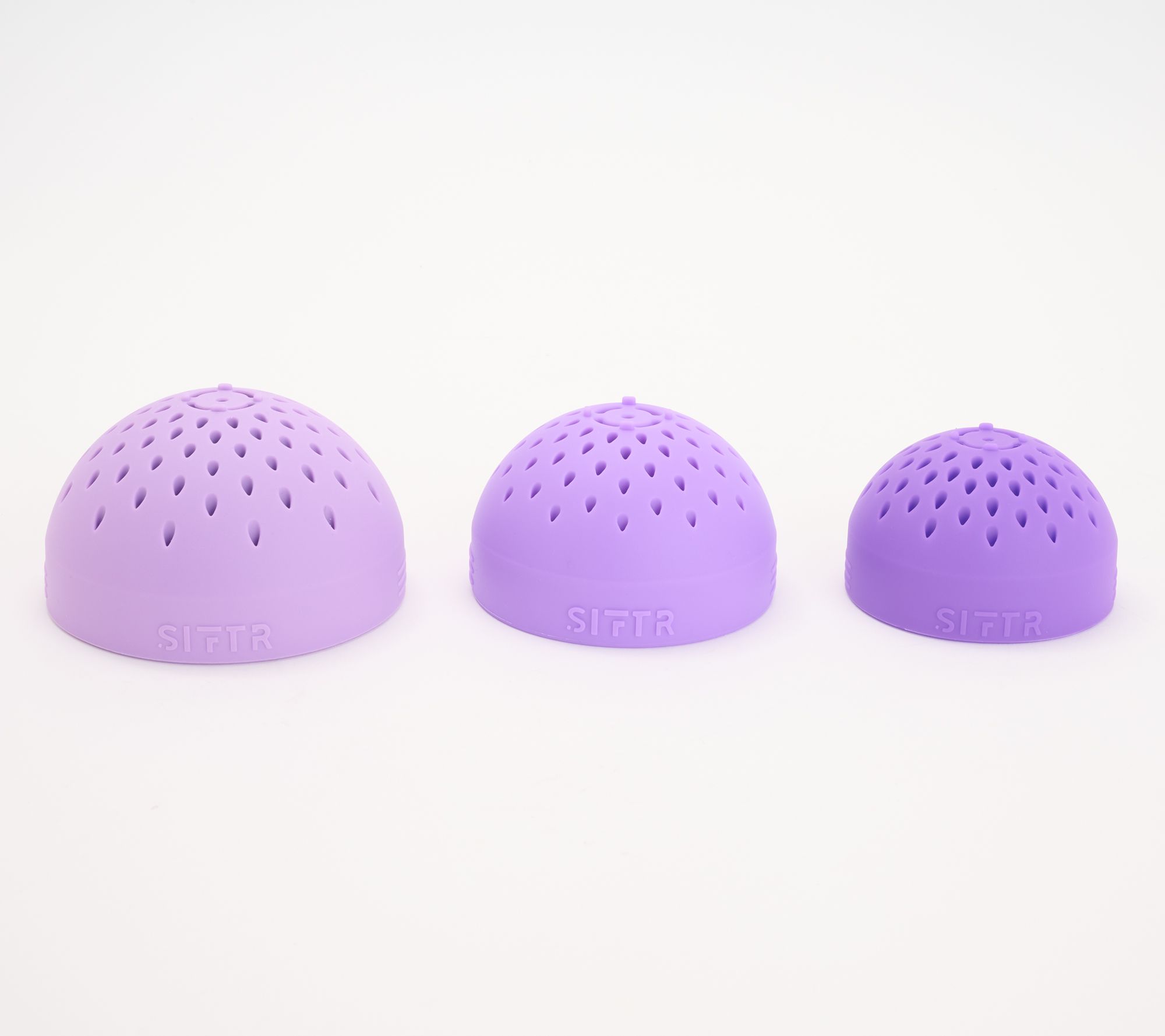 SIFTR Set of 3 Multi-Purpose Mini Silicone Strainers