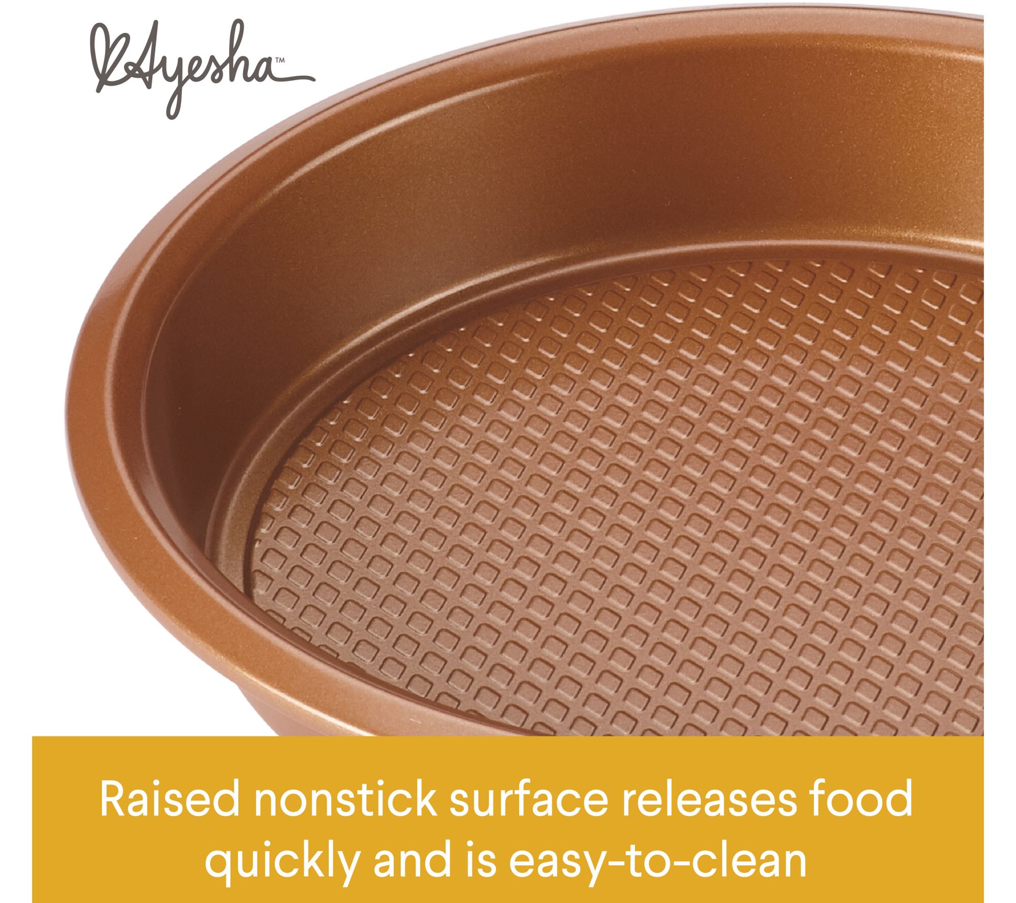 Ayesha Curry Bakeware Nonstick Cookie Pan & Loaf Pan, 7-Piece - QVC.com