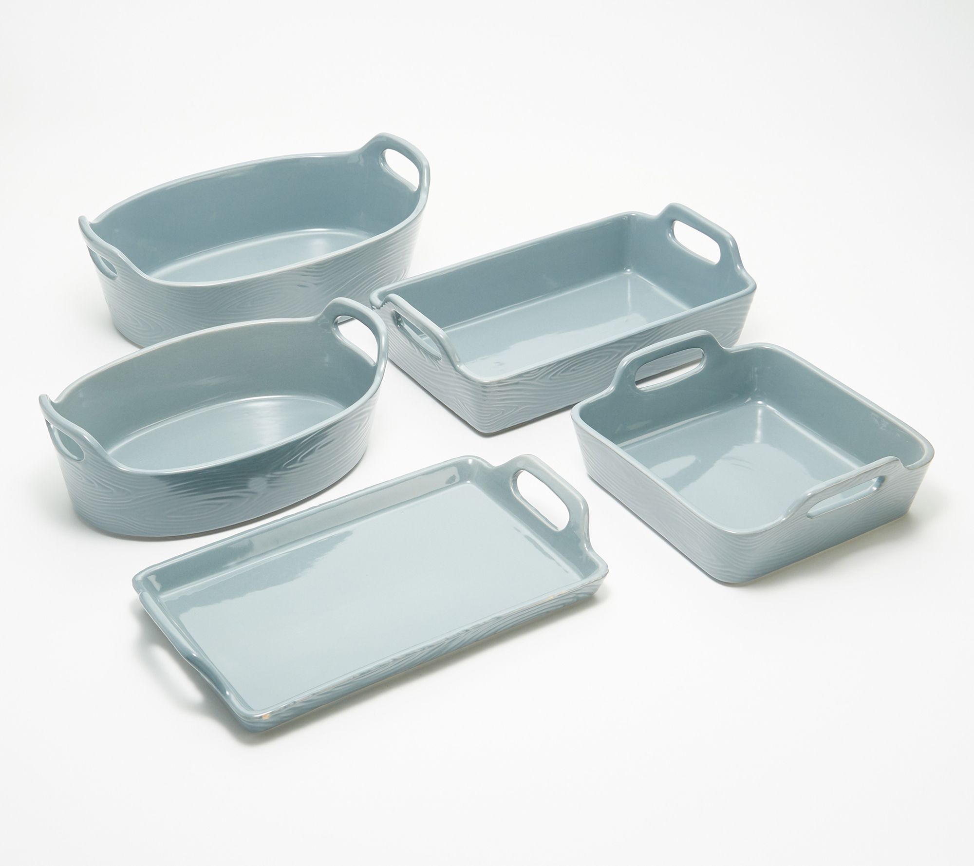 "As Is" Temptations Woodland 5pc Essential Bakeware Set