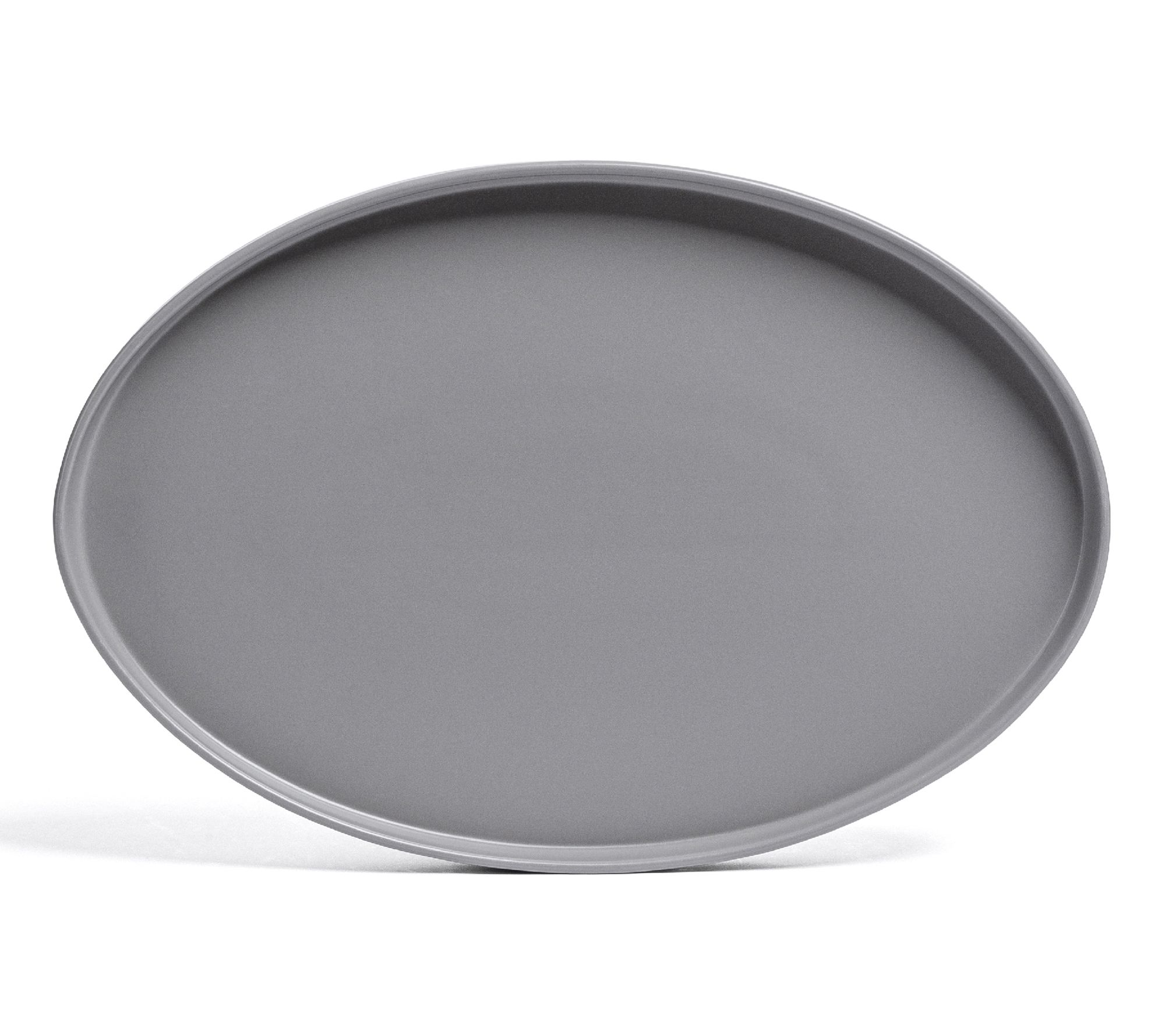 over&back Stackable Semi-Matte Stoneware Oval Serving Platter