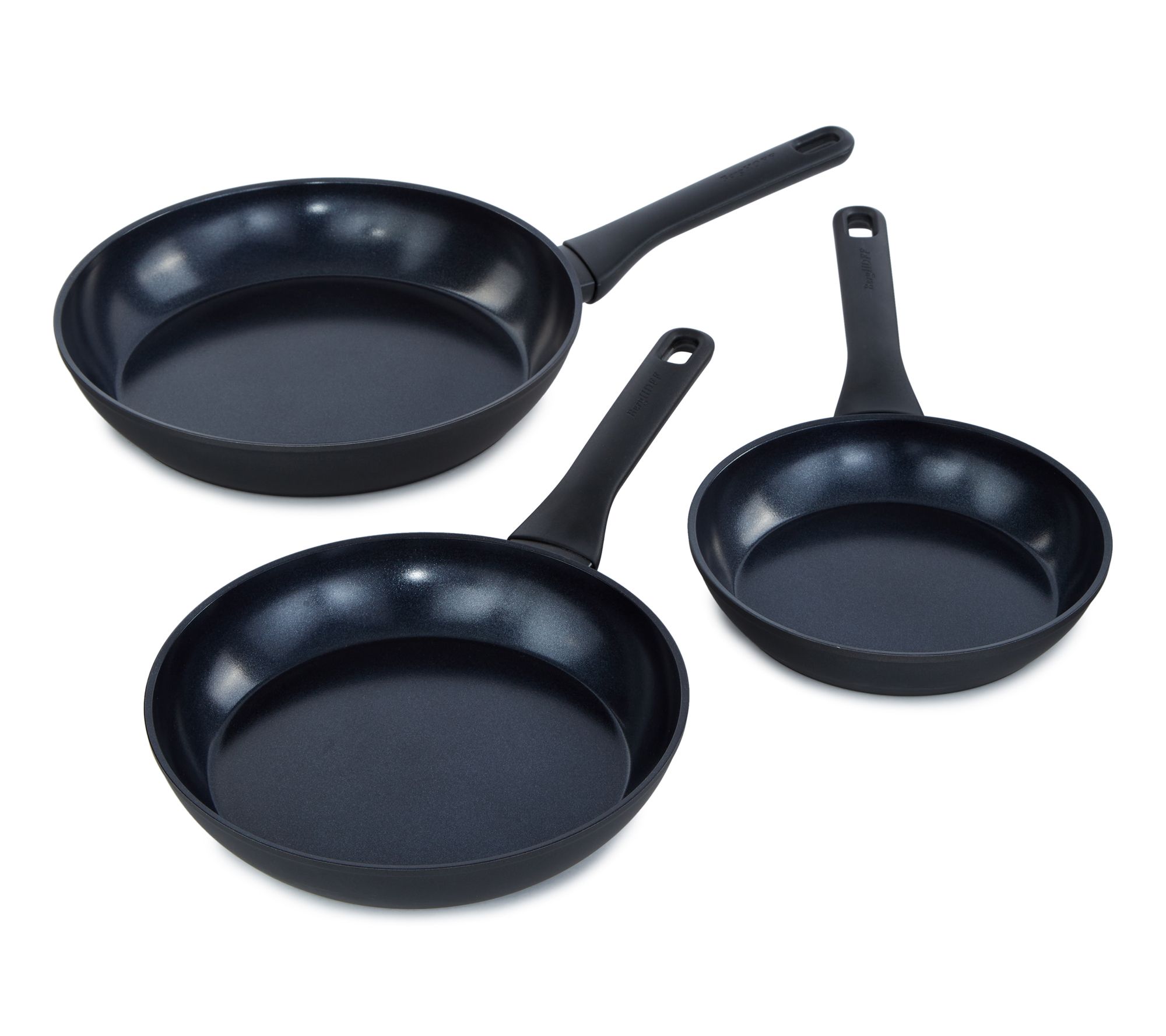 BergHOFF DiNA Helix 3pc Nonstick Ceramic Fry Pan Set