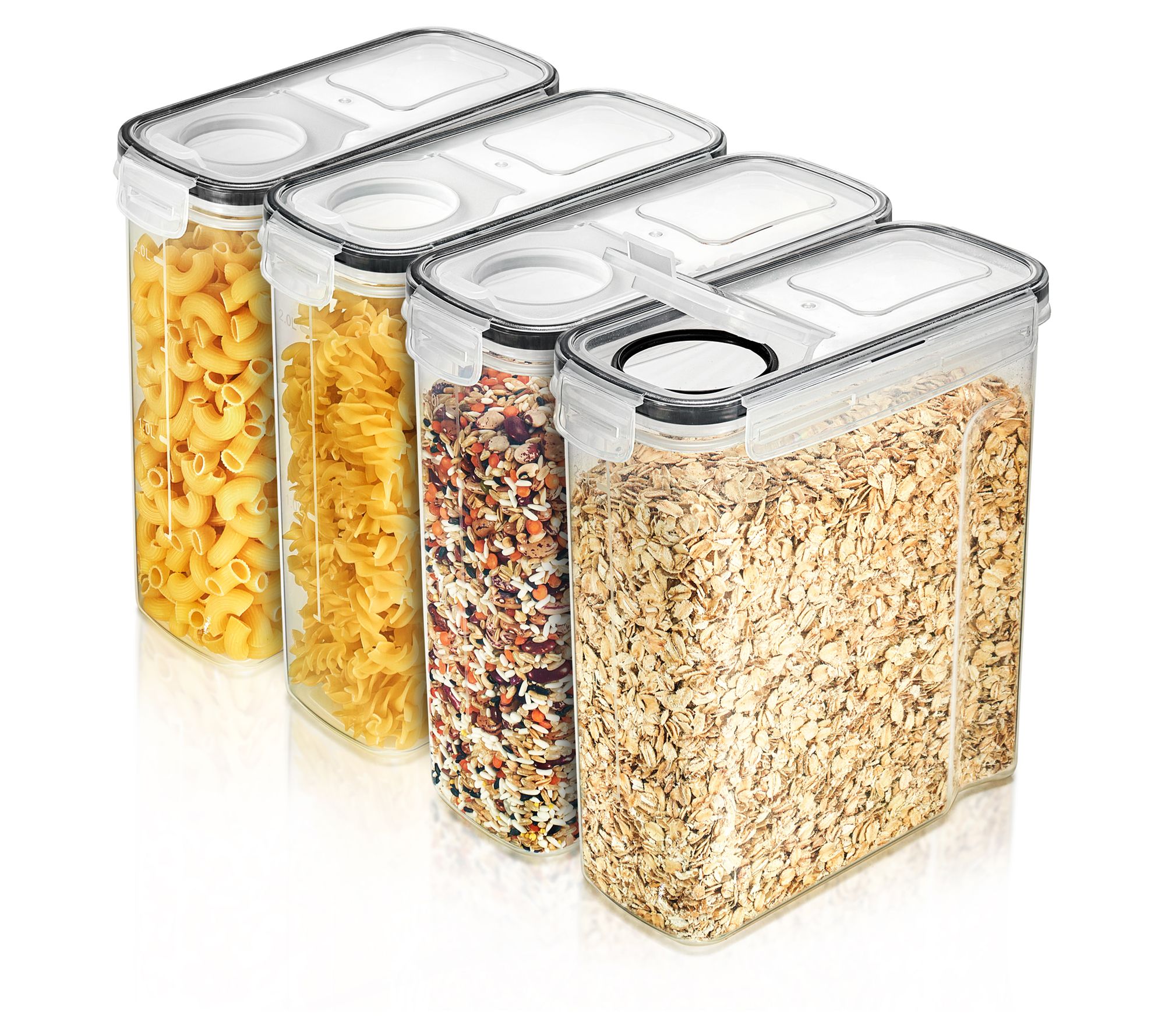 Sorbus Food Sto rage Dispensers with Airtight Lids 4-Pack
