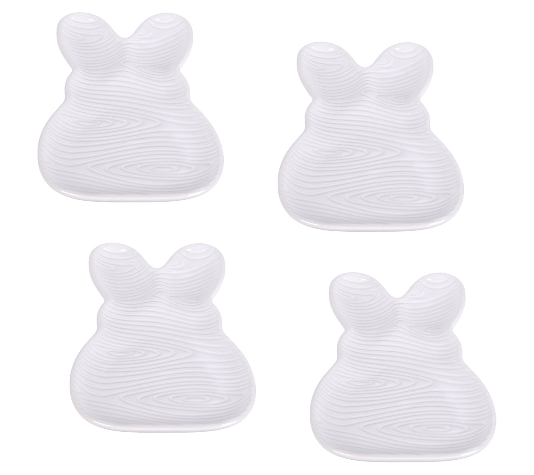 "As Is" Temp-tations Special Edition S/4 Bunny Spoon Rests