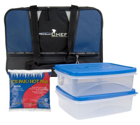 Travelin' Chef Expandable Thermal Food Carrier 