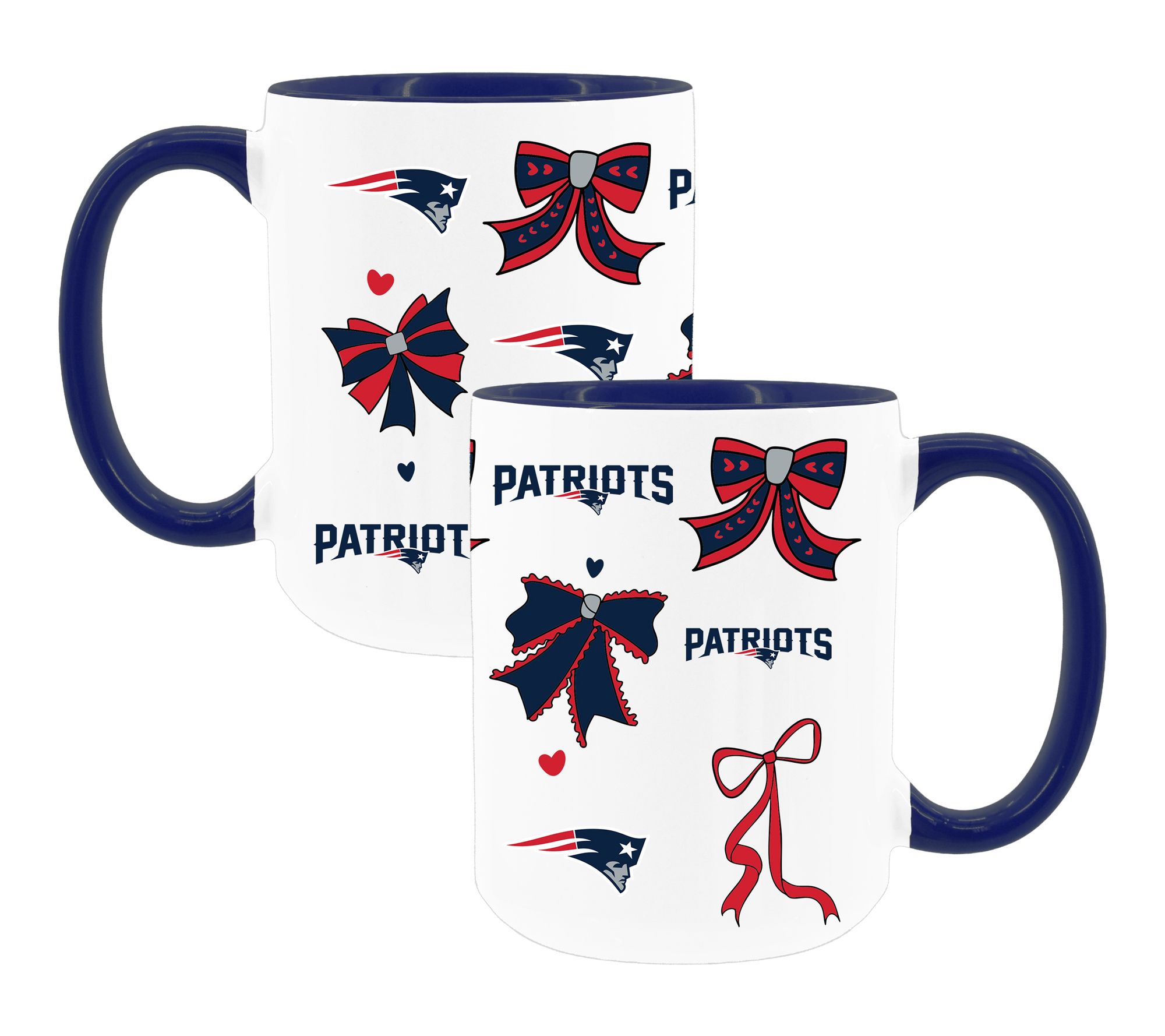 Memory Company NFL 2 pack 15oz Bow Coffee Mug