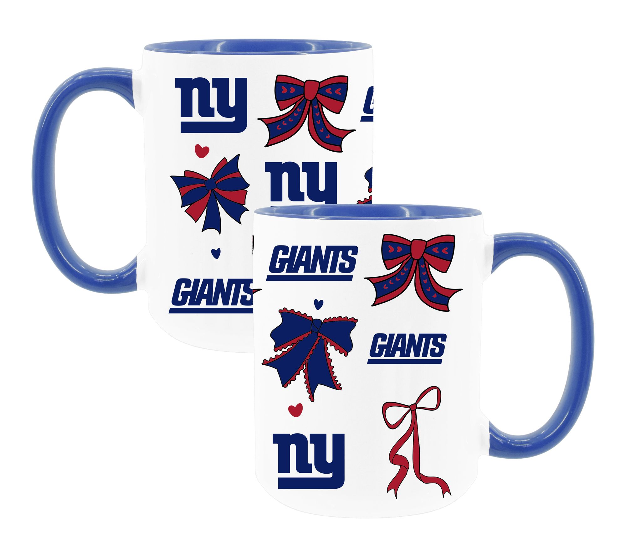 Memory Company NFL 2 pack 15oz Bow Coffee Mug