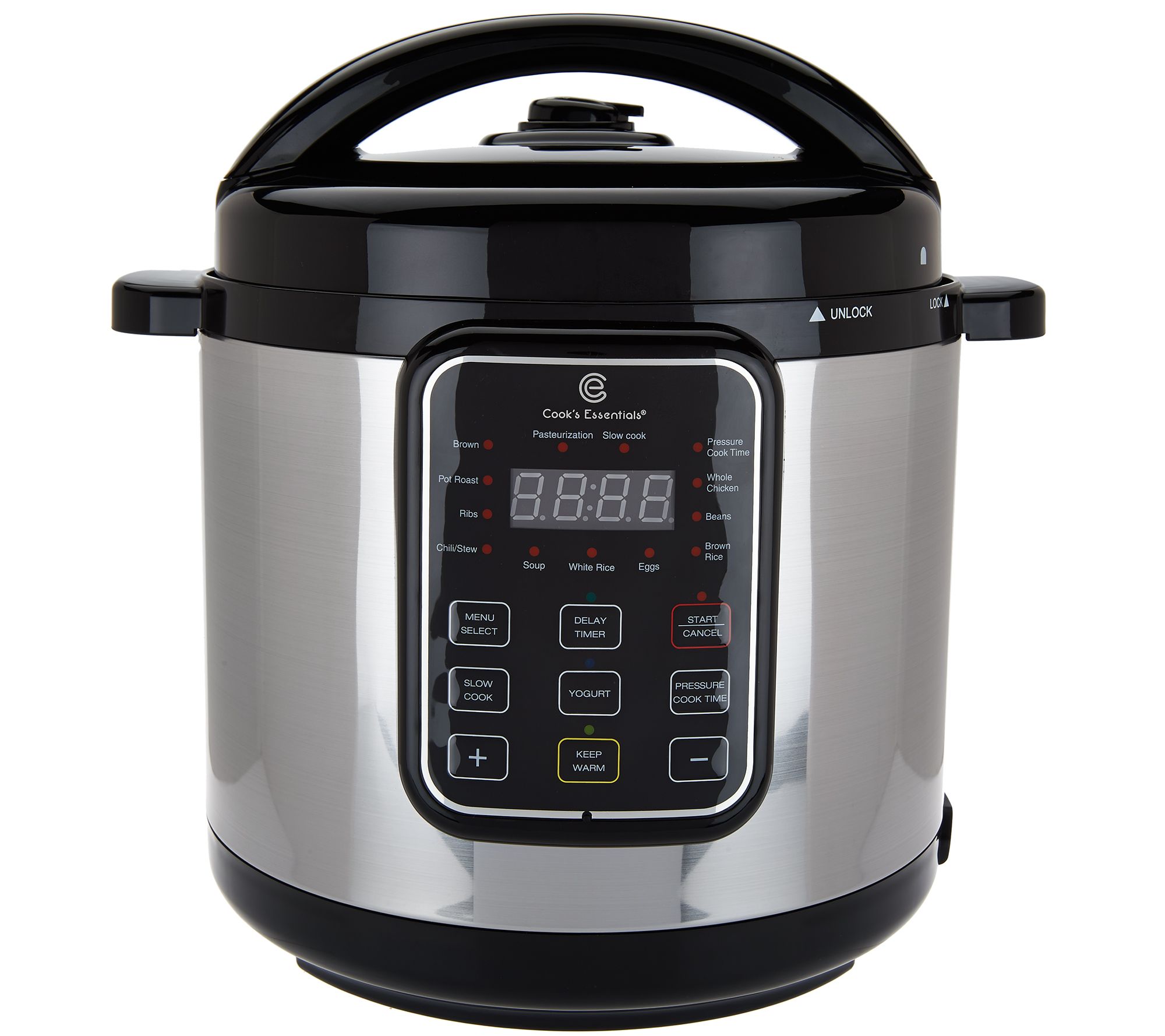 Cook's Essentials 6qt Sloped Panel Digital Pressure Cooker - Page 1 ...