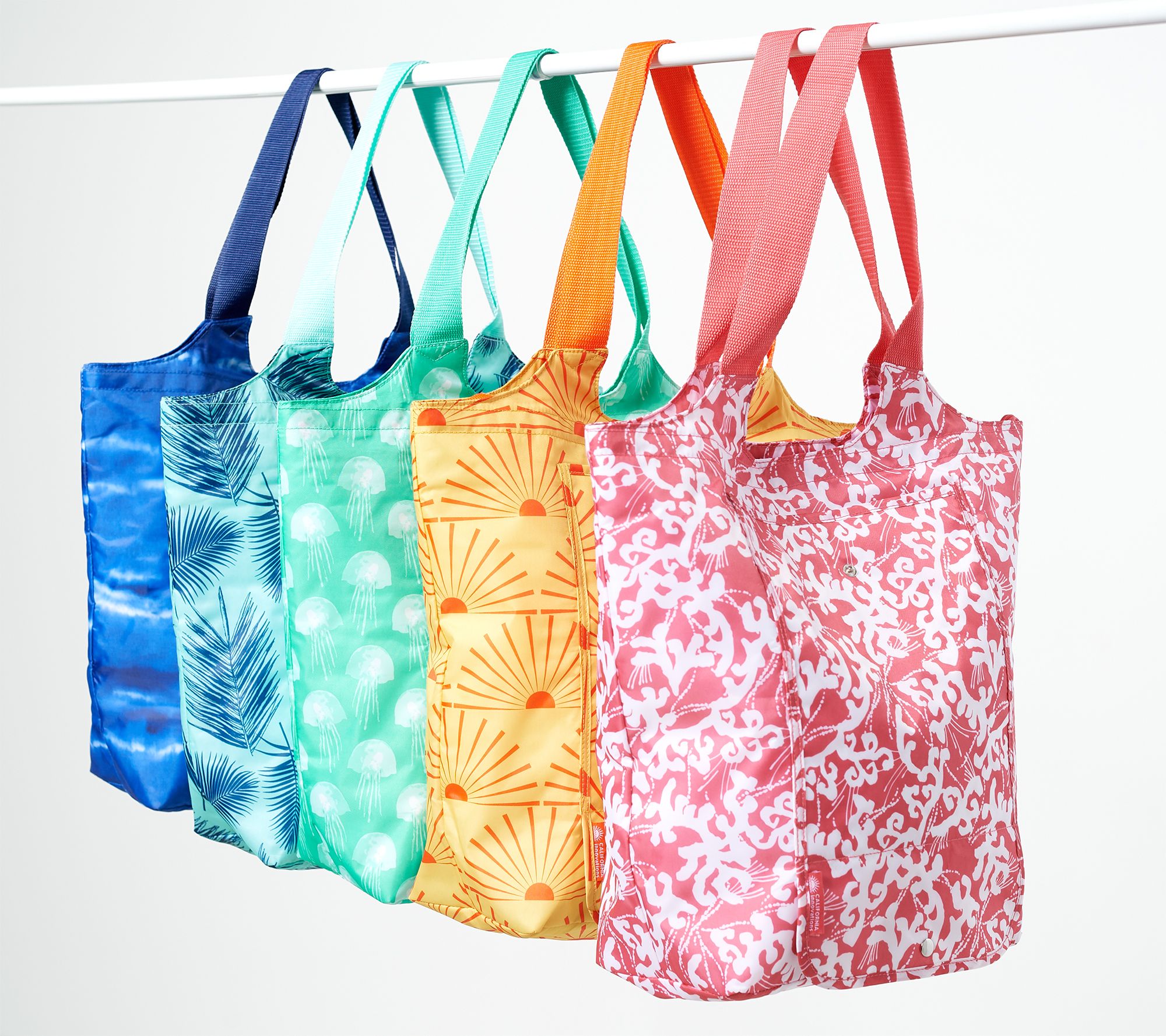 California Innovations Set of 5 Insulated Market Totes - Ex Ten