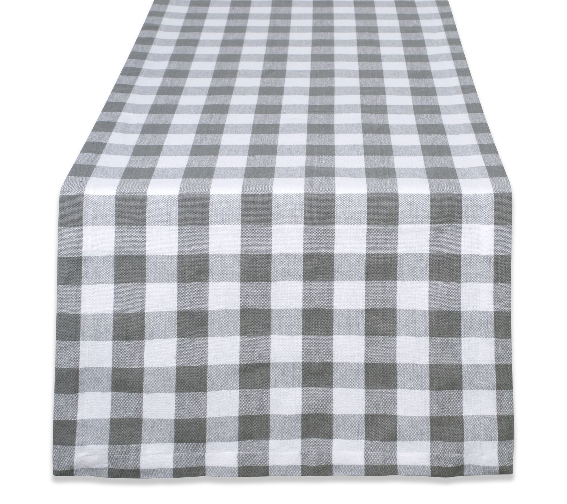 Design Imports Checkers 14" x 108" Table Runner