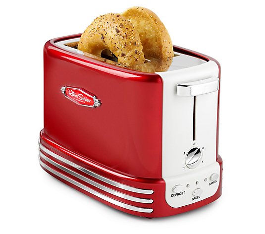 Nostalgia Retro 2-Slice Bagel Toaster
