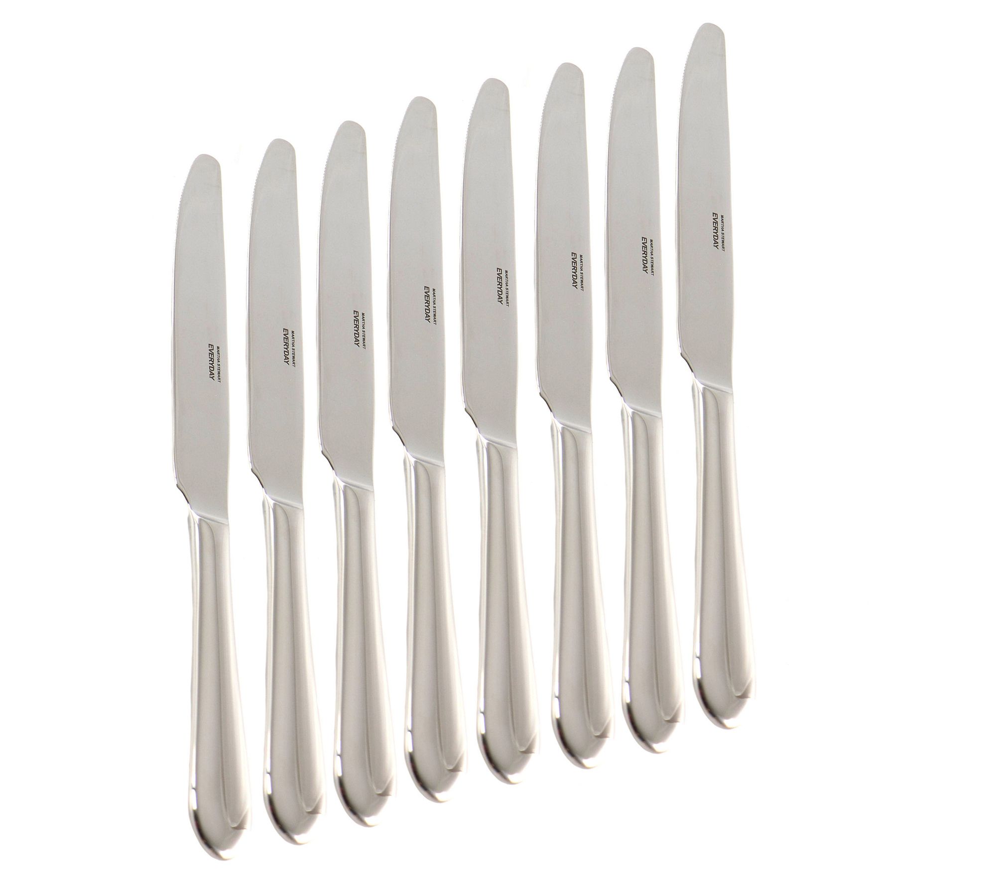  Martha Stewart Castelle 10 Piece 18/8 Stainless Steel