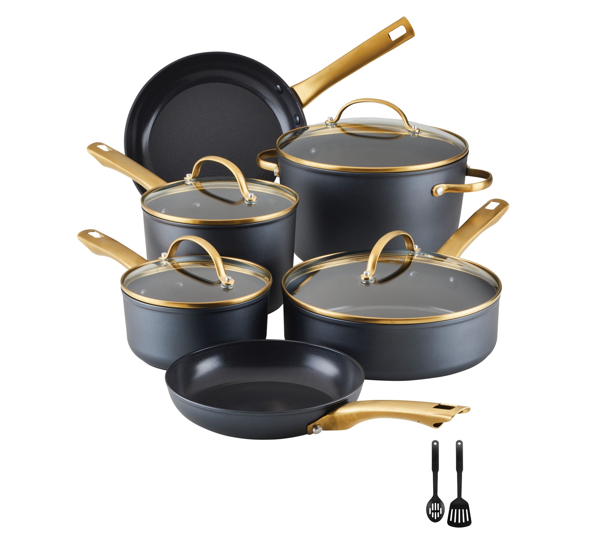 Farberware Forged Induction Ceramic Nonstick Cookware 12Pc Set