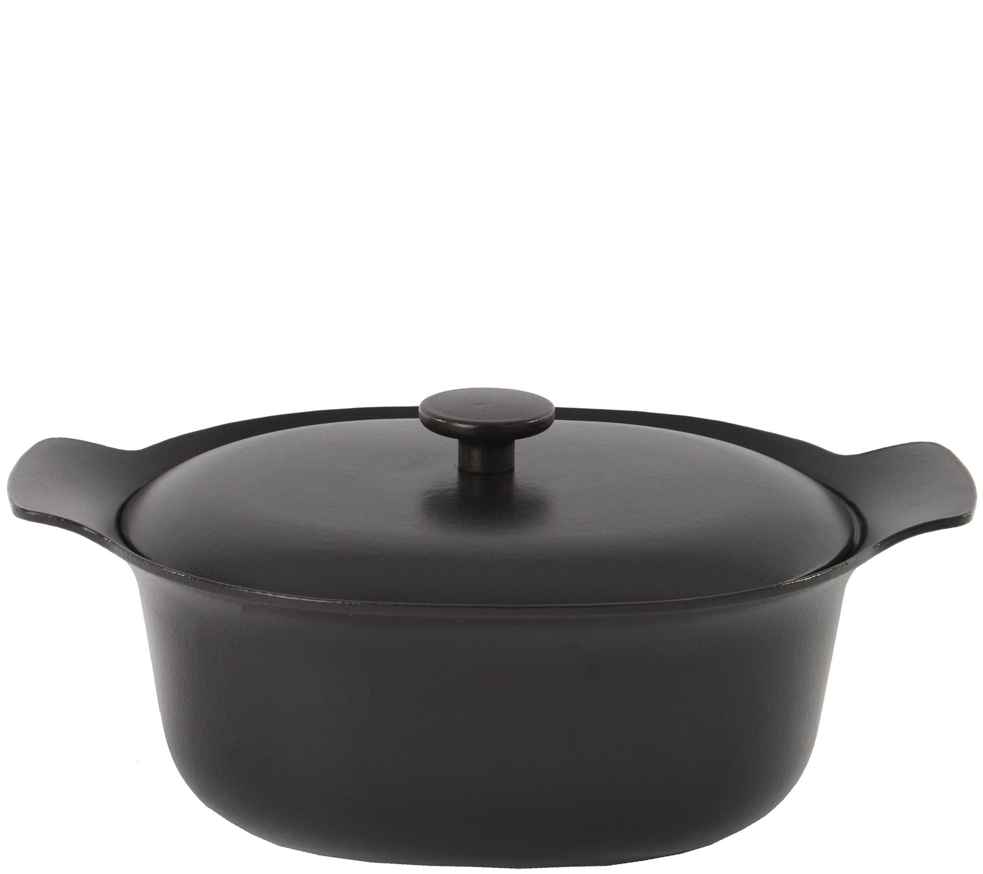 BergHOFF Ron 5.5-qt Cast-Iron Covered Casserole - Black