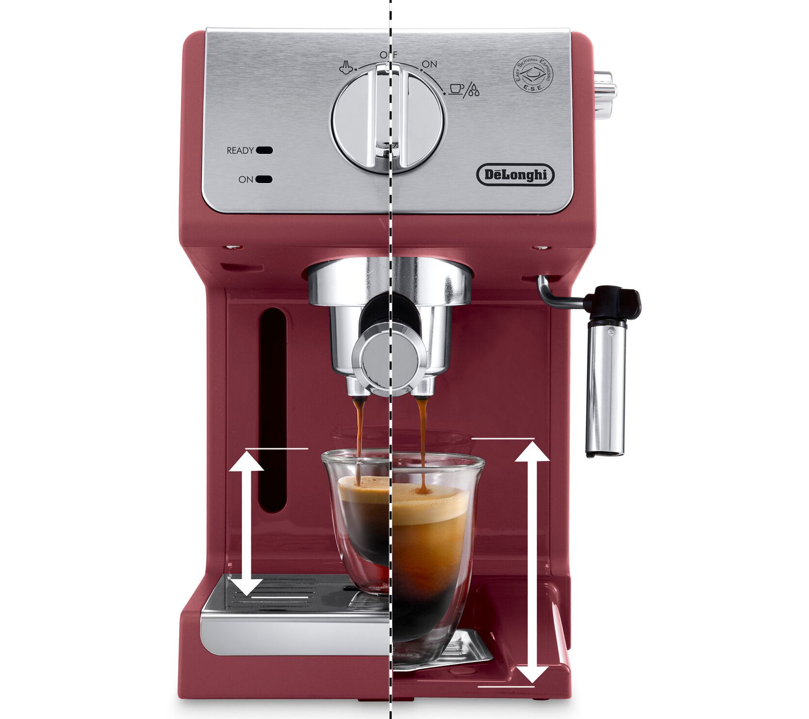 De'Longhi Manual Espresso Machine and Cappuccino Maker
