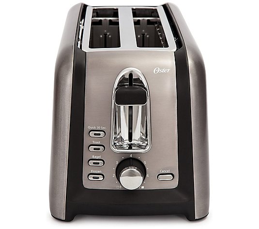 Oster Black Stainless Collection 4-Slice toaster 