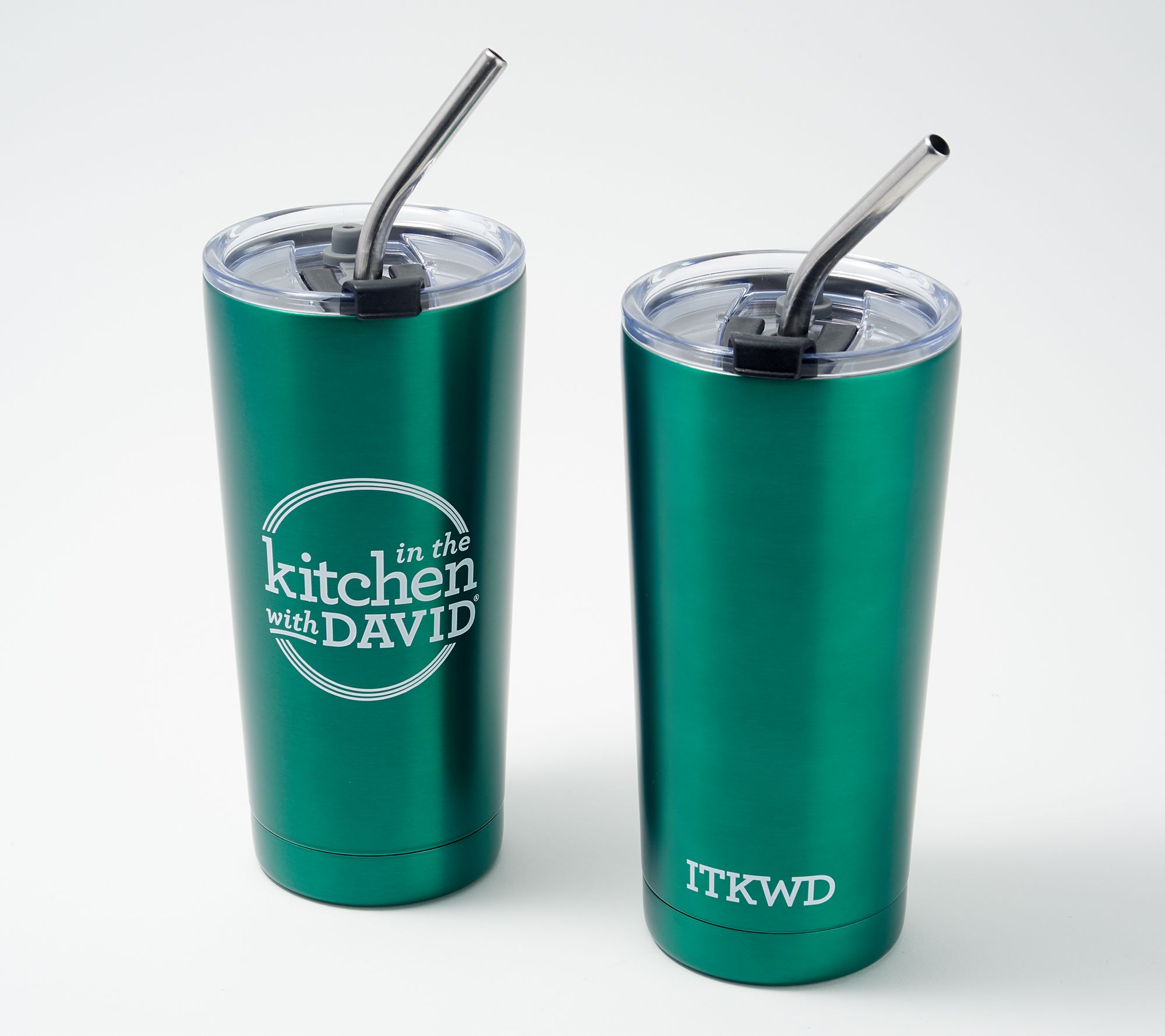 Kitchen, Colorchanging Icicle Tumbler With Cloud Straw Topper