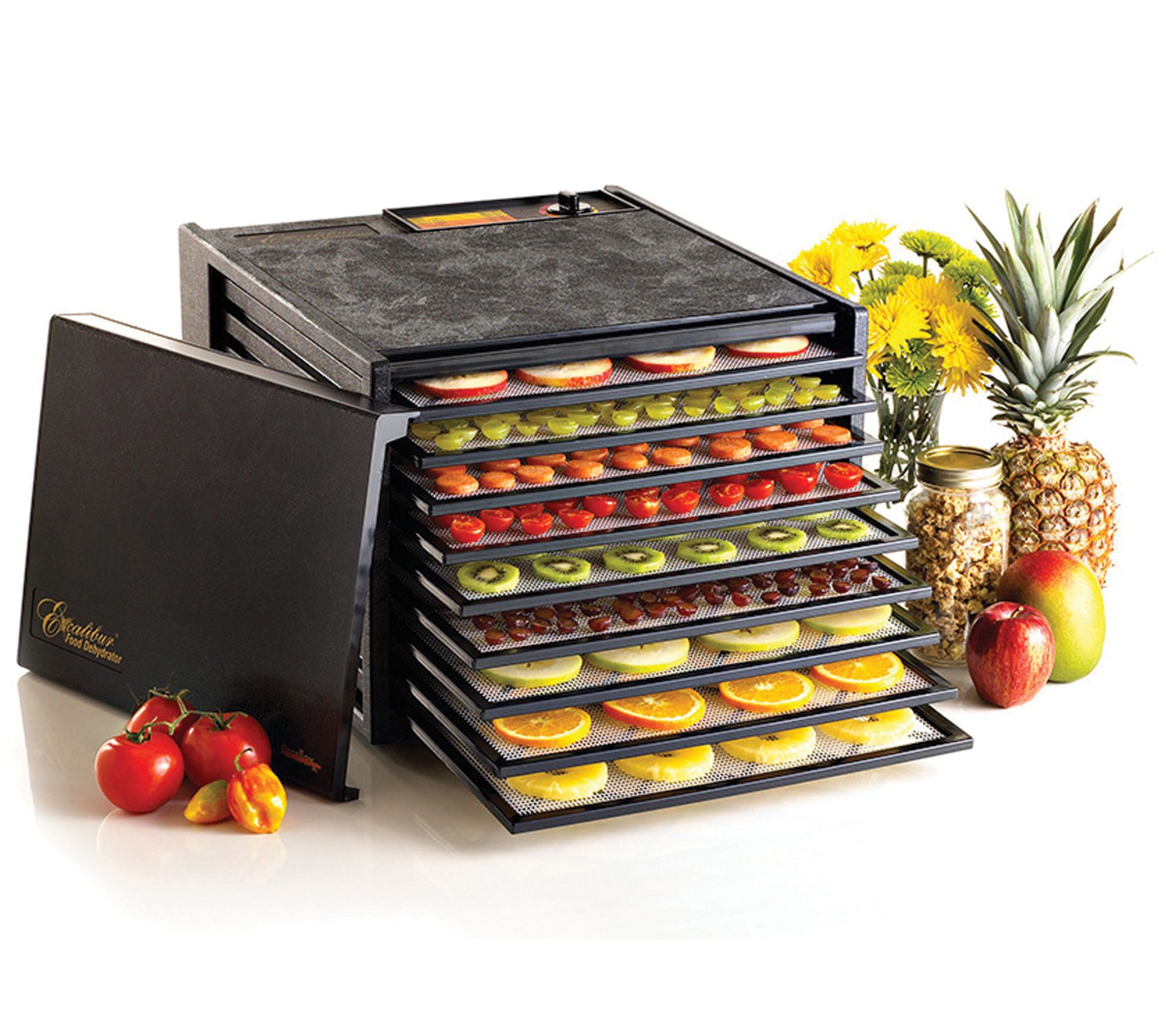 Nutrichef Electric Countertop Food Dehydrator &Preserver 