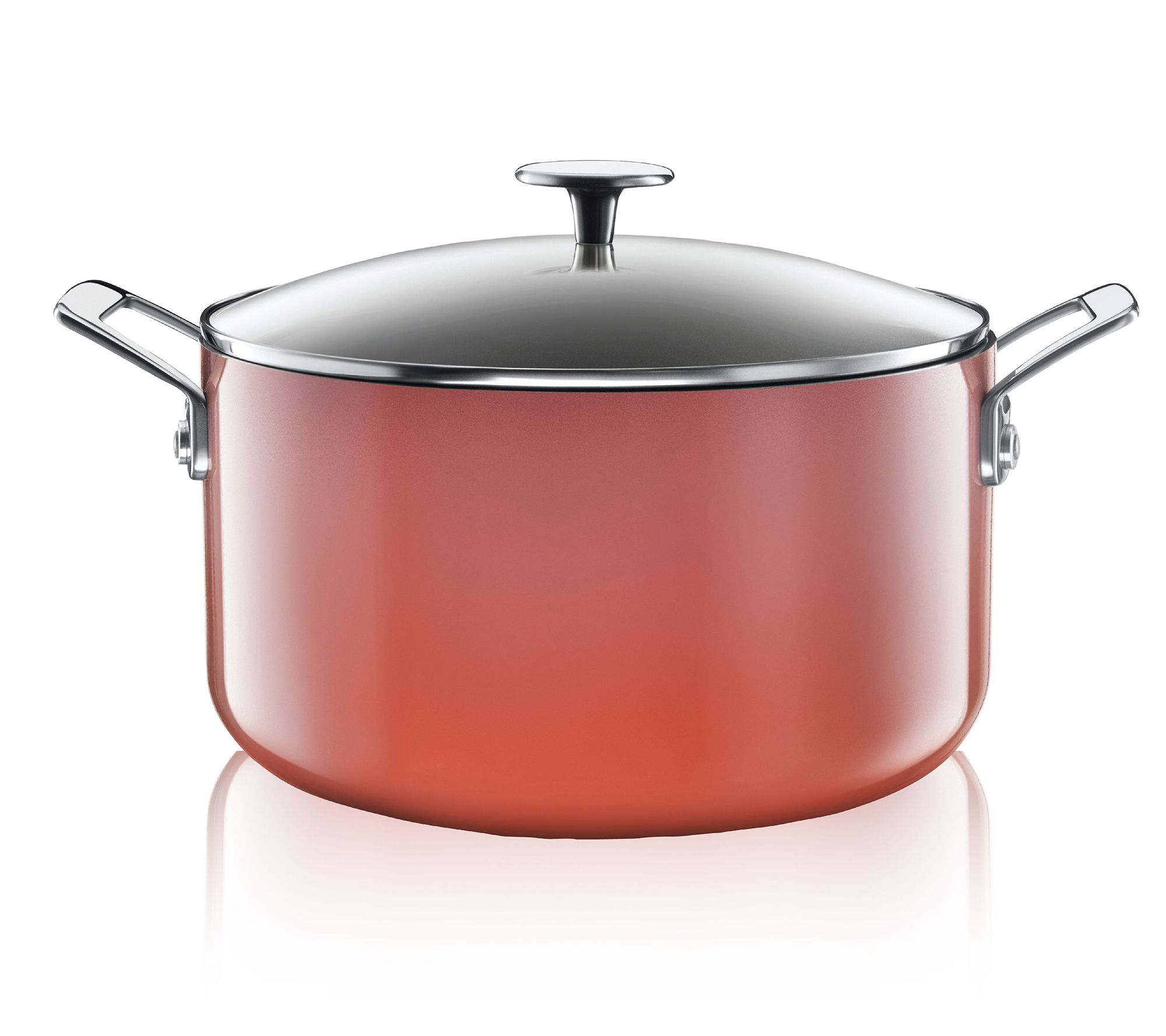 Granitestone Diamond 5-Qt Gradient Stockpot wit h Glass Lid