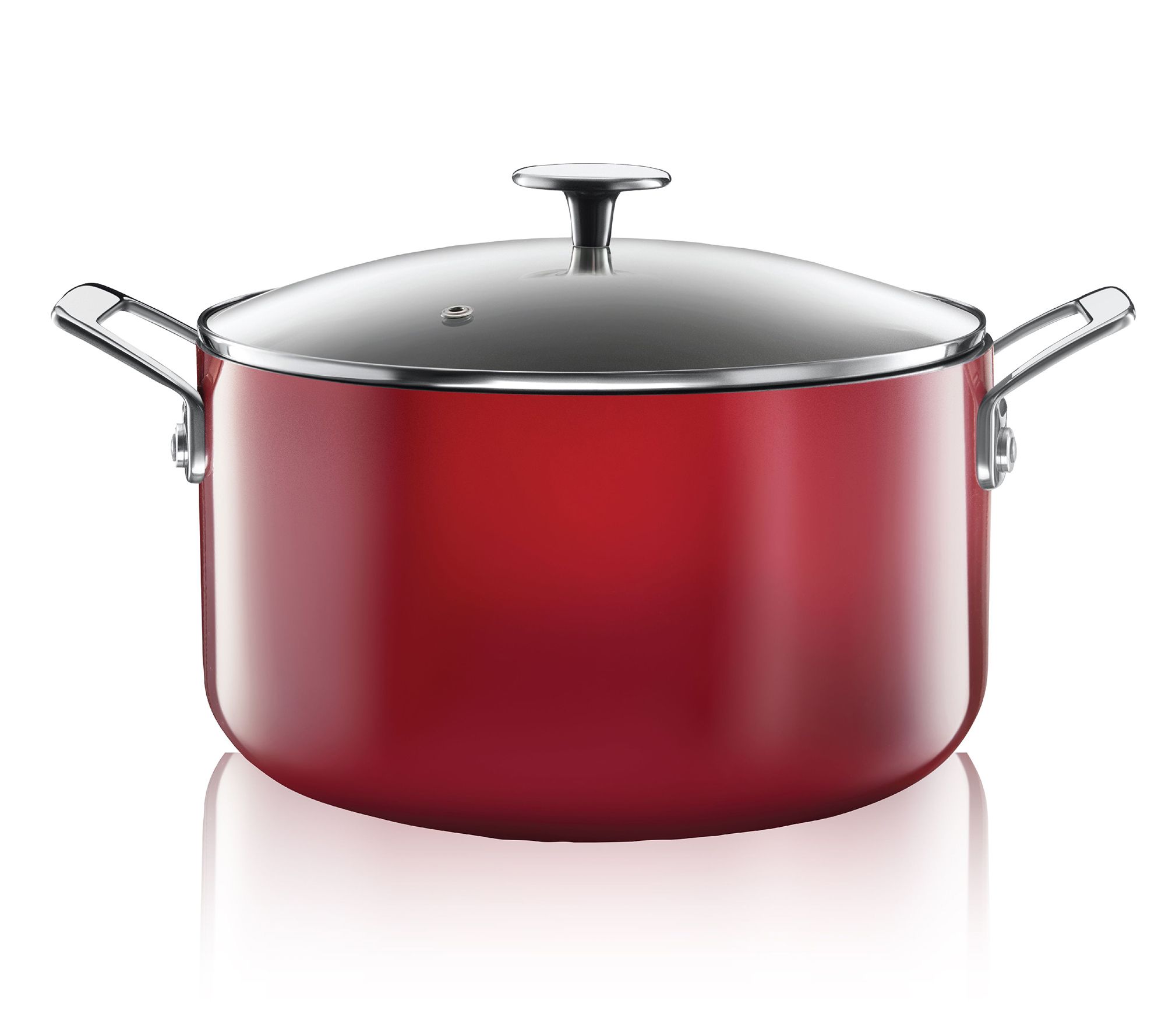 Granitestone Diamond 5-Qt Gradient Stockpot wit h Glass Lid