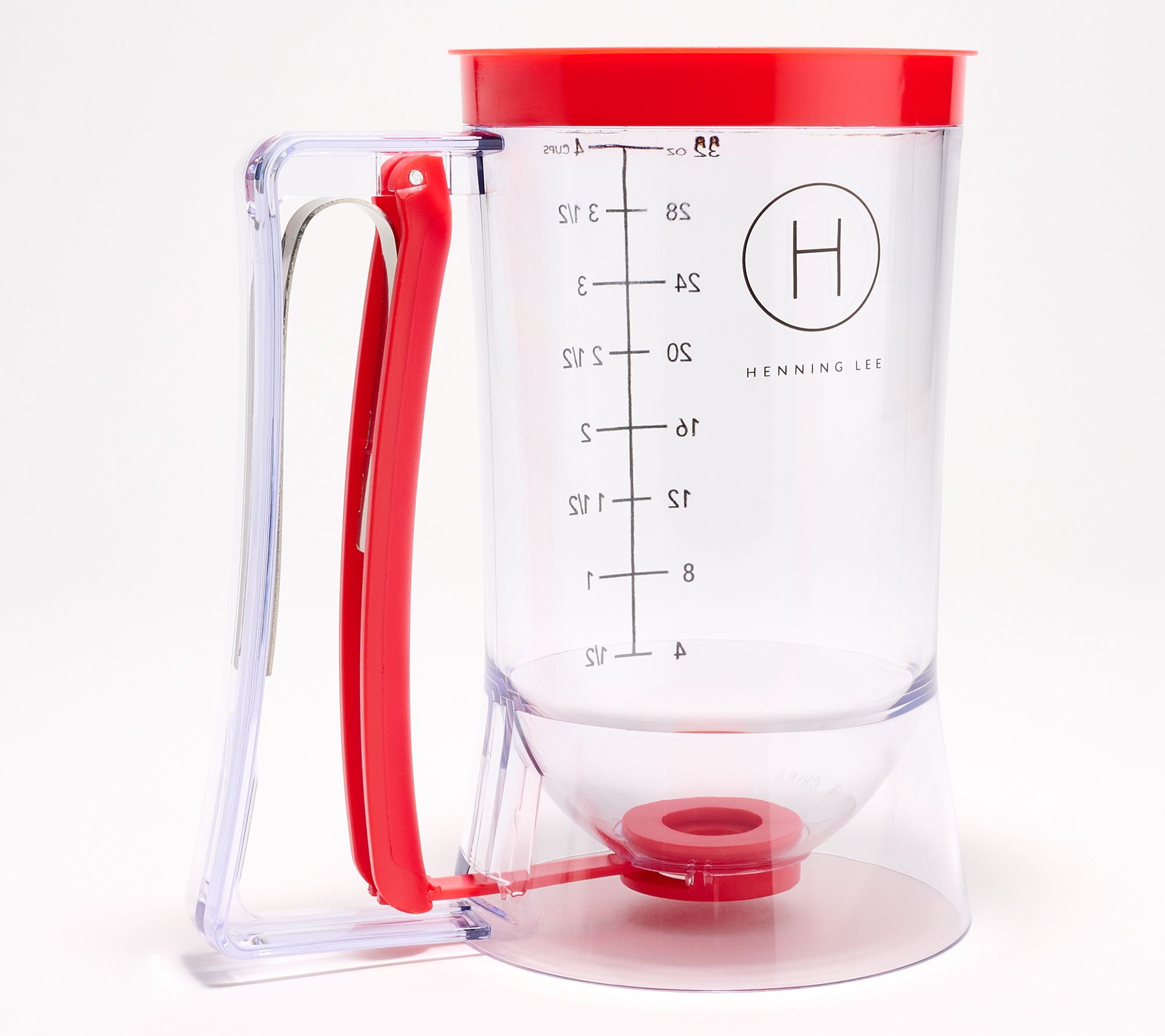 Henning Lee 3-Cup Rapid Pull Sifter w/ Swing Lid & Measuring Cup 