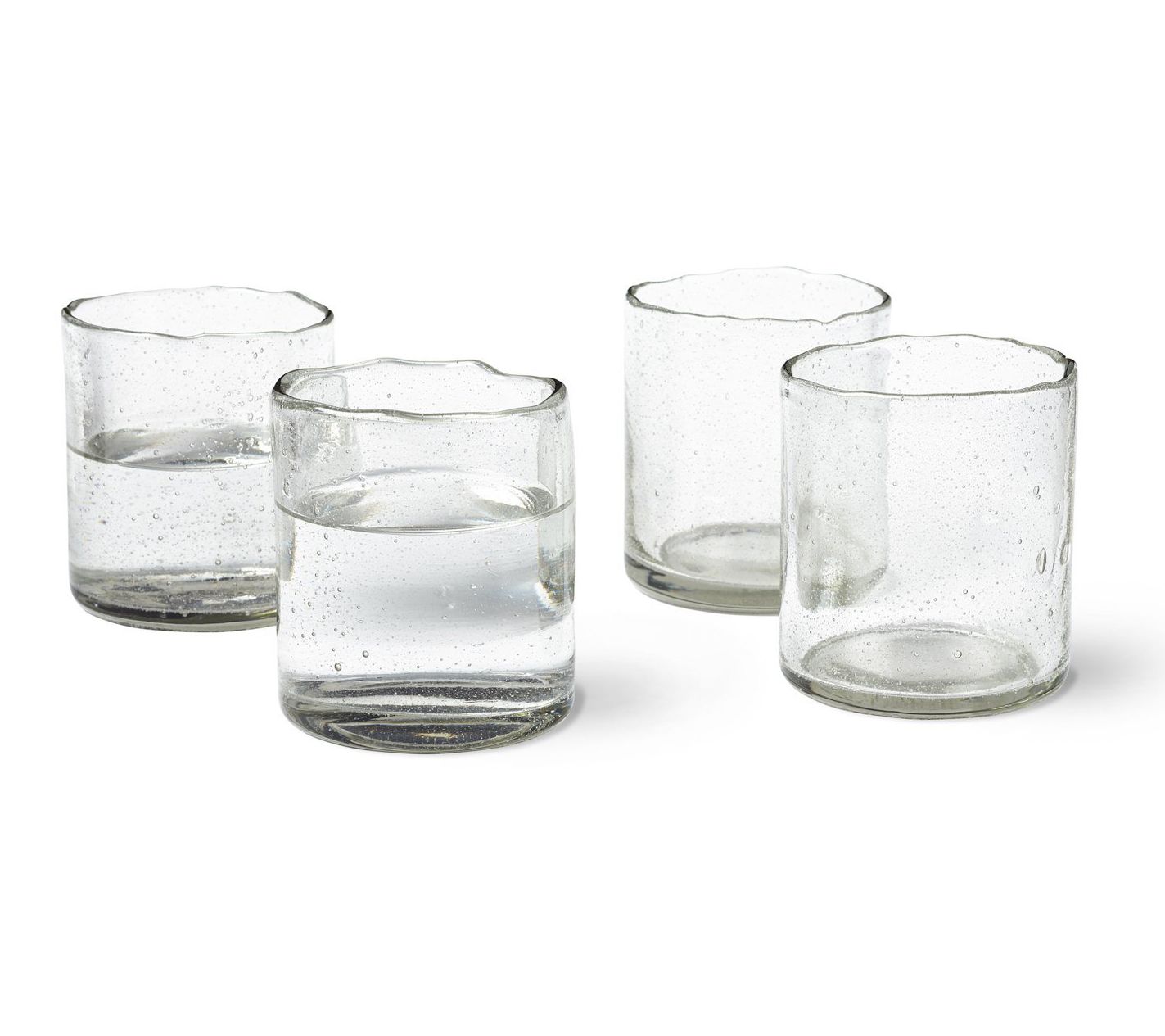 JoyJolt Lacey Double Wall Highball Drinking Glass 10 oz (Set, Drinking  Glasses & Sets