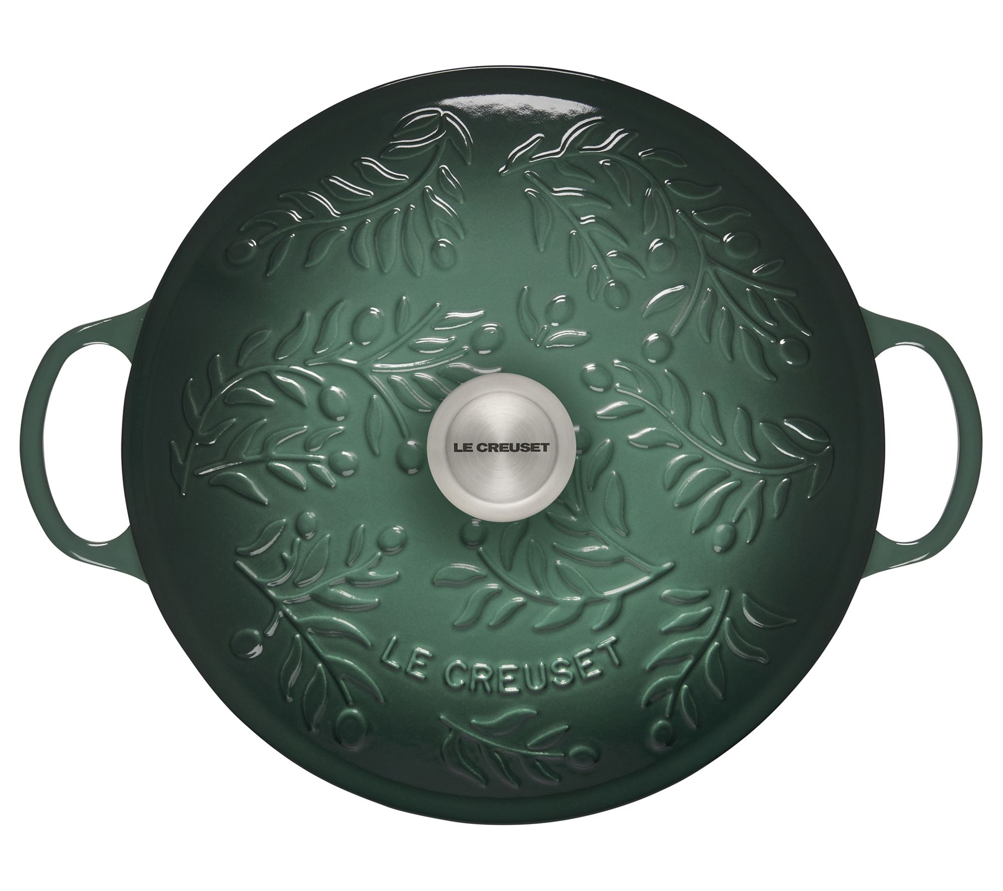 Le Creuset Enameled Cast Iron 10.25 Round Grill Pan on QVC 