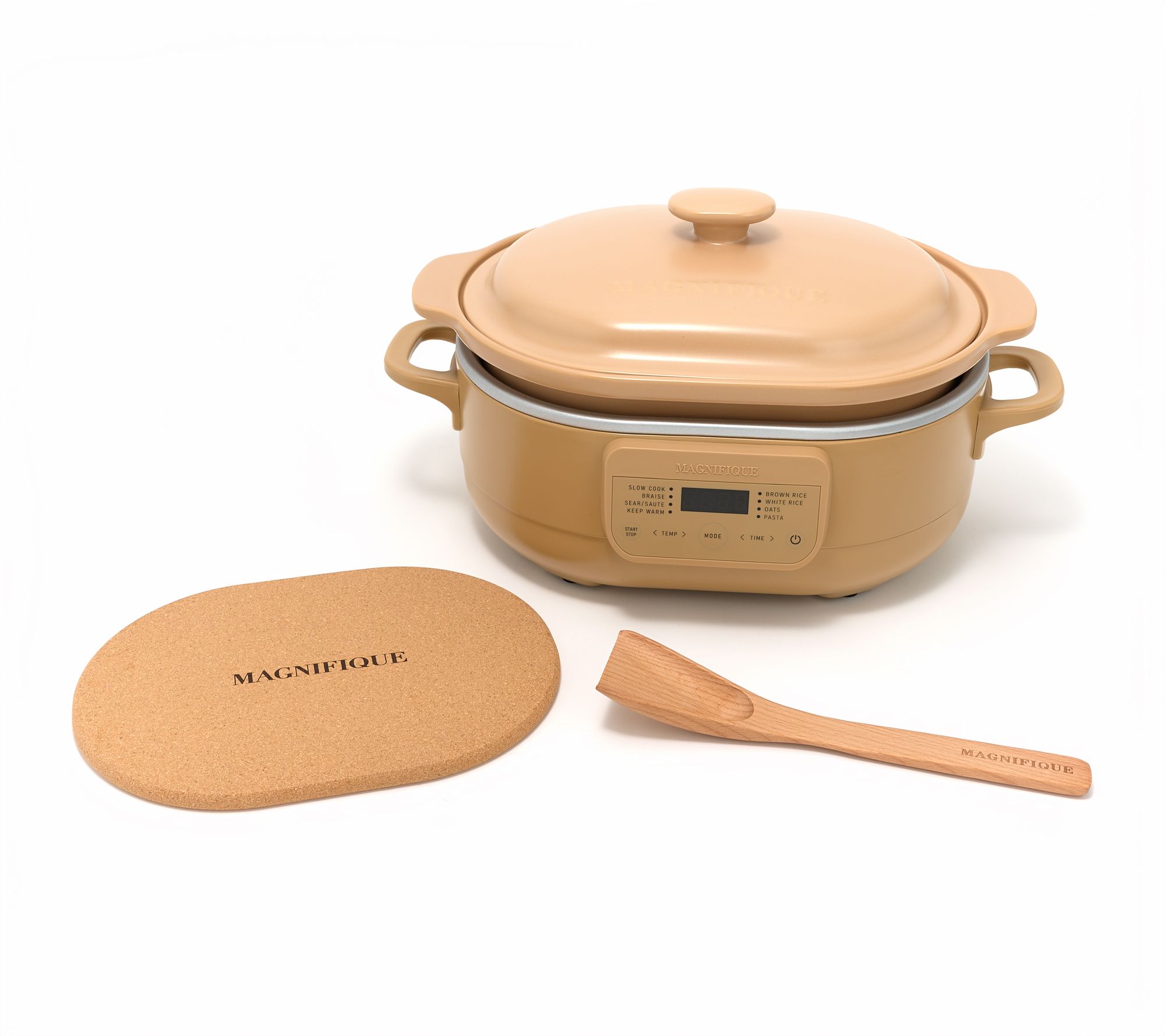 Magnifique 4-Qt Claypot Electric Multicooker w/ 8 Functions