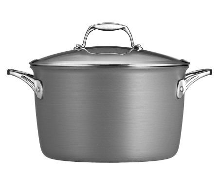 Tramontina Gourmet Hard-Anodized 8-qt Covered Stock Pot 