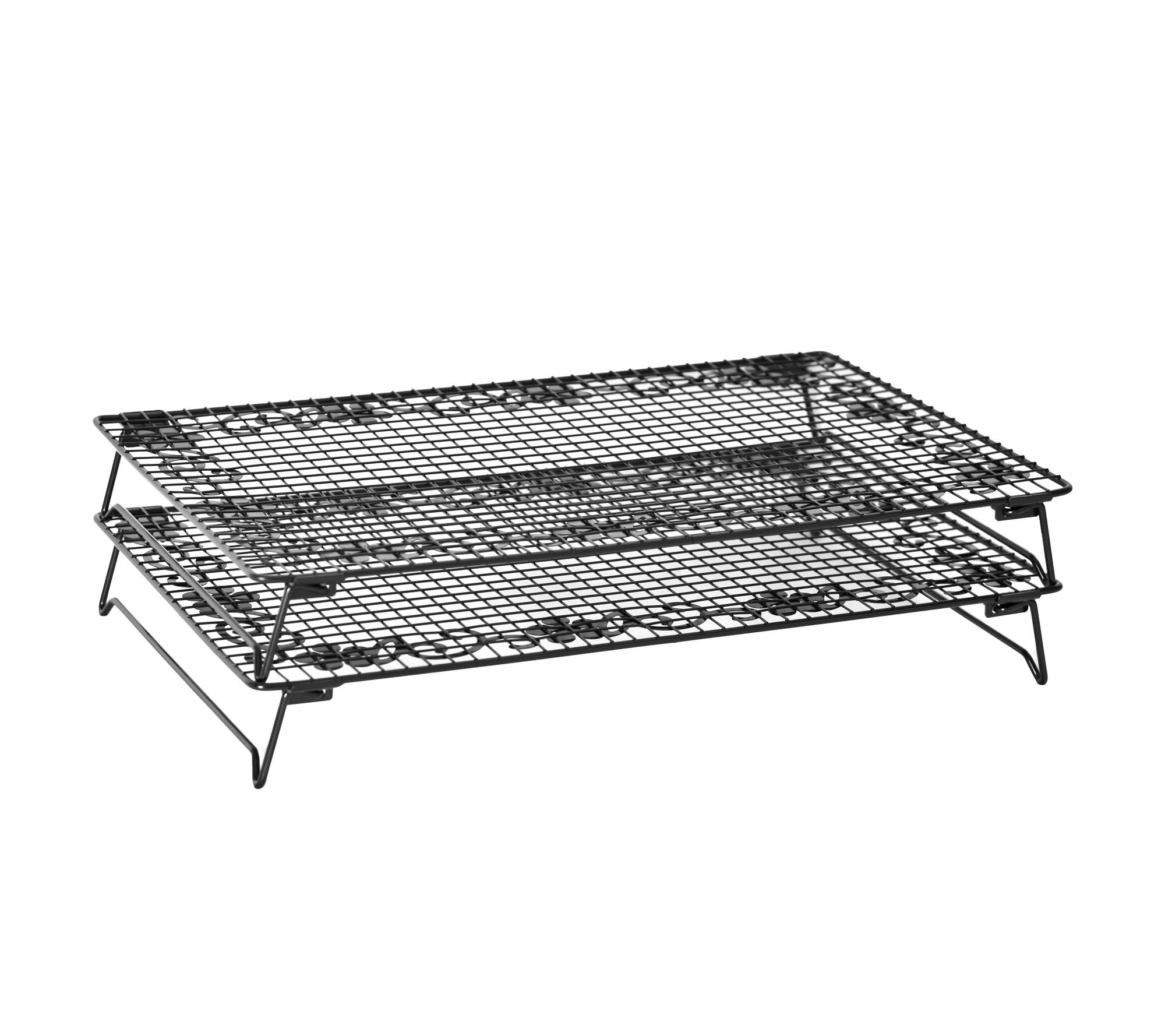 "As Is" Temp tations Classic Set of (2) Stacking Cooling Racks