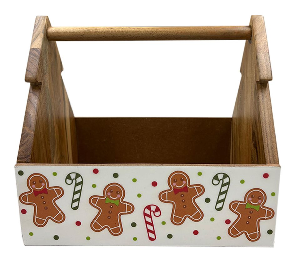 "As Is" Temp-tations Seasonal Multi Purpose Wood Caddy