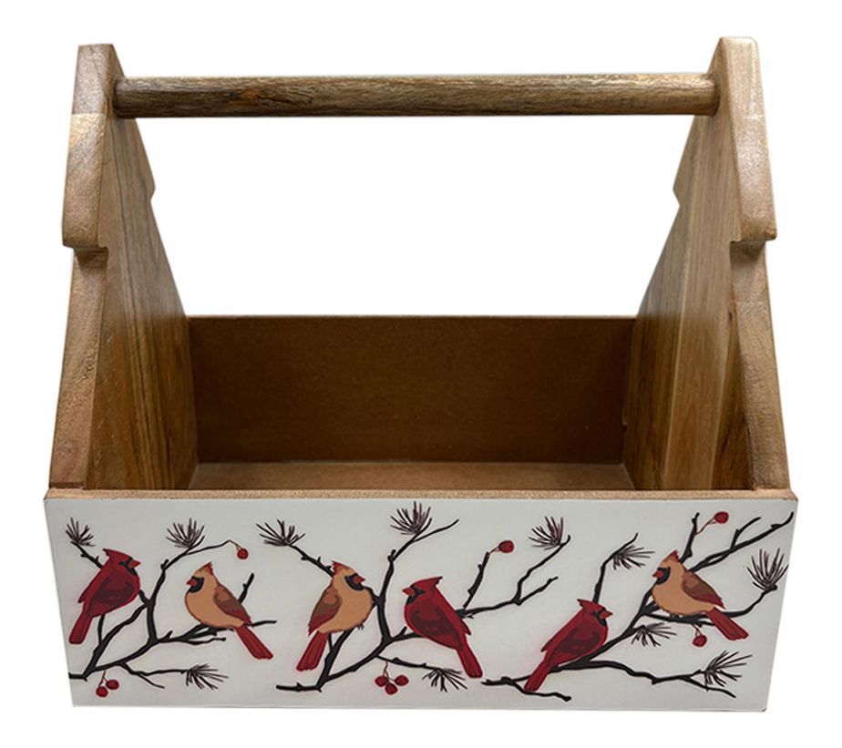 "As Is" Temp-tations Seasonal Multi Purpose Wood Caddy