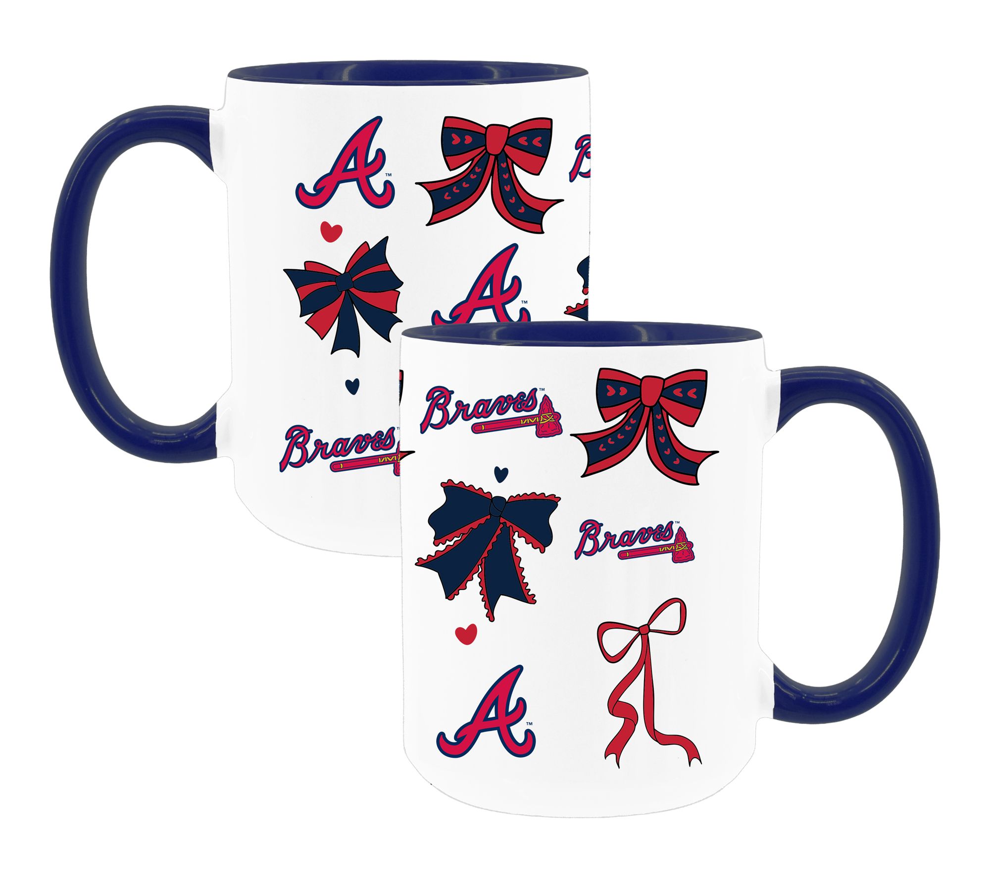 Memory Company MLB 2 pack 15oz Bow Coffee Mug