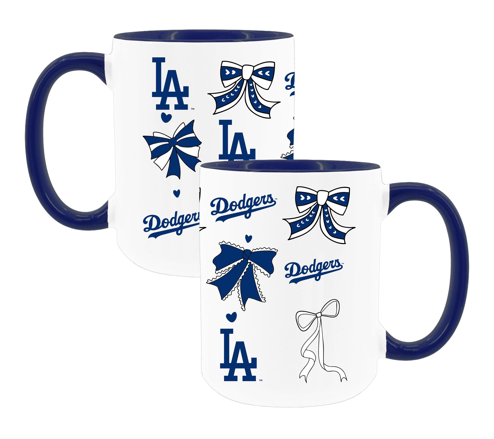 Memory Company MLB 2 pack 15oz Bow Coffee Mug