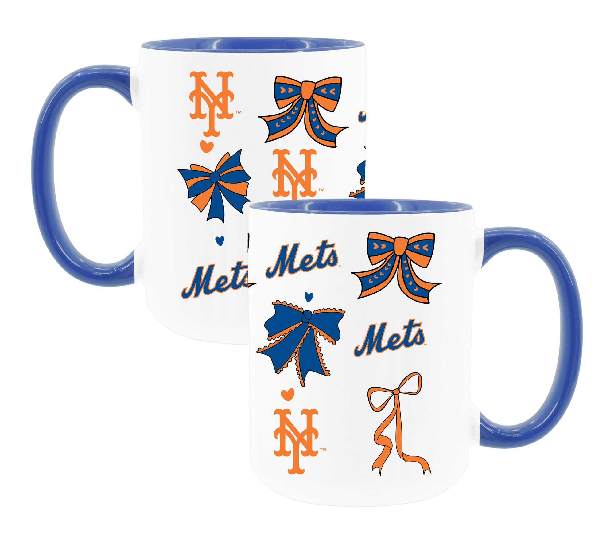 Memory Company MLB 2 pack 15oz Bow Coffee Mug
