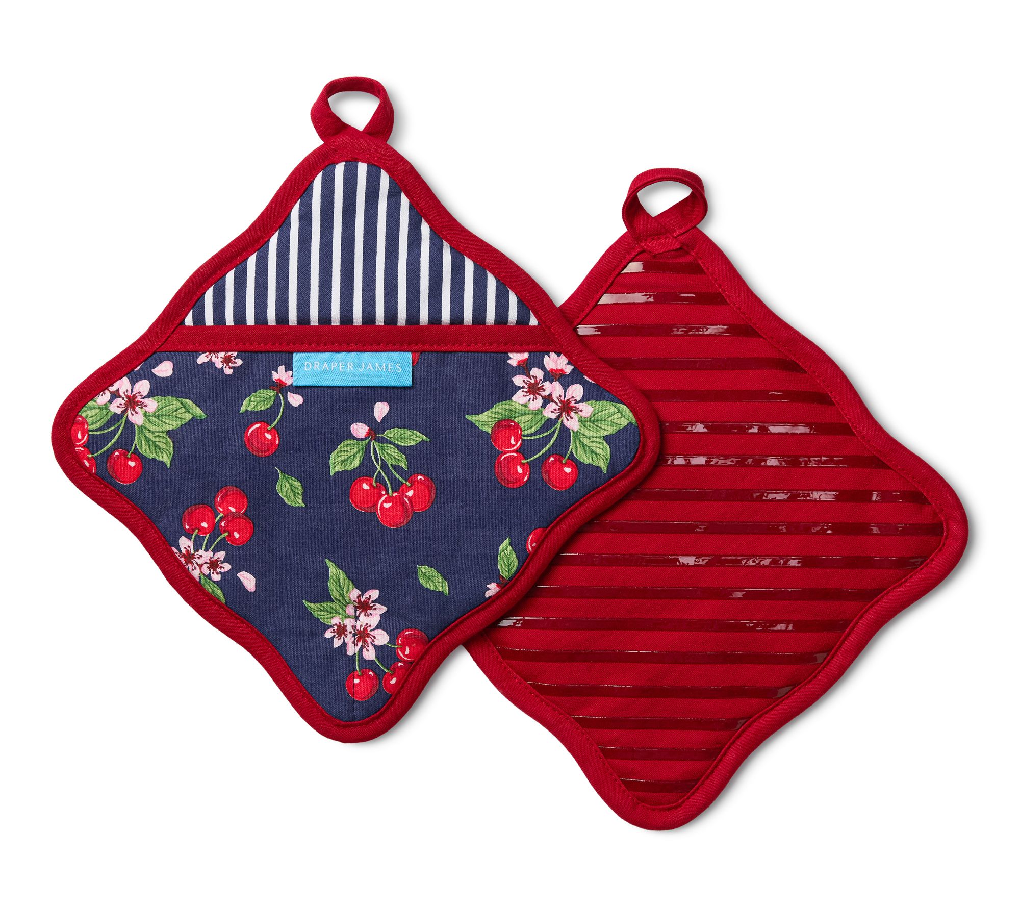 Draper James Cherry Blossom Pot Holder 2-Pack Set
