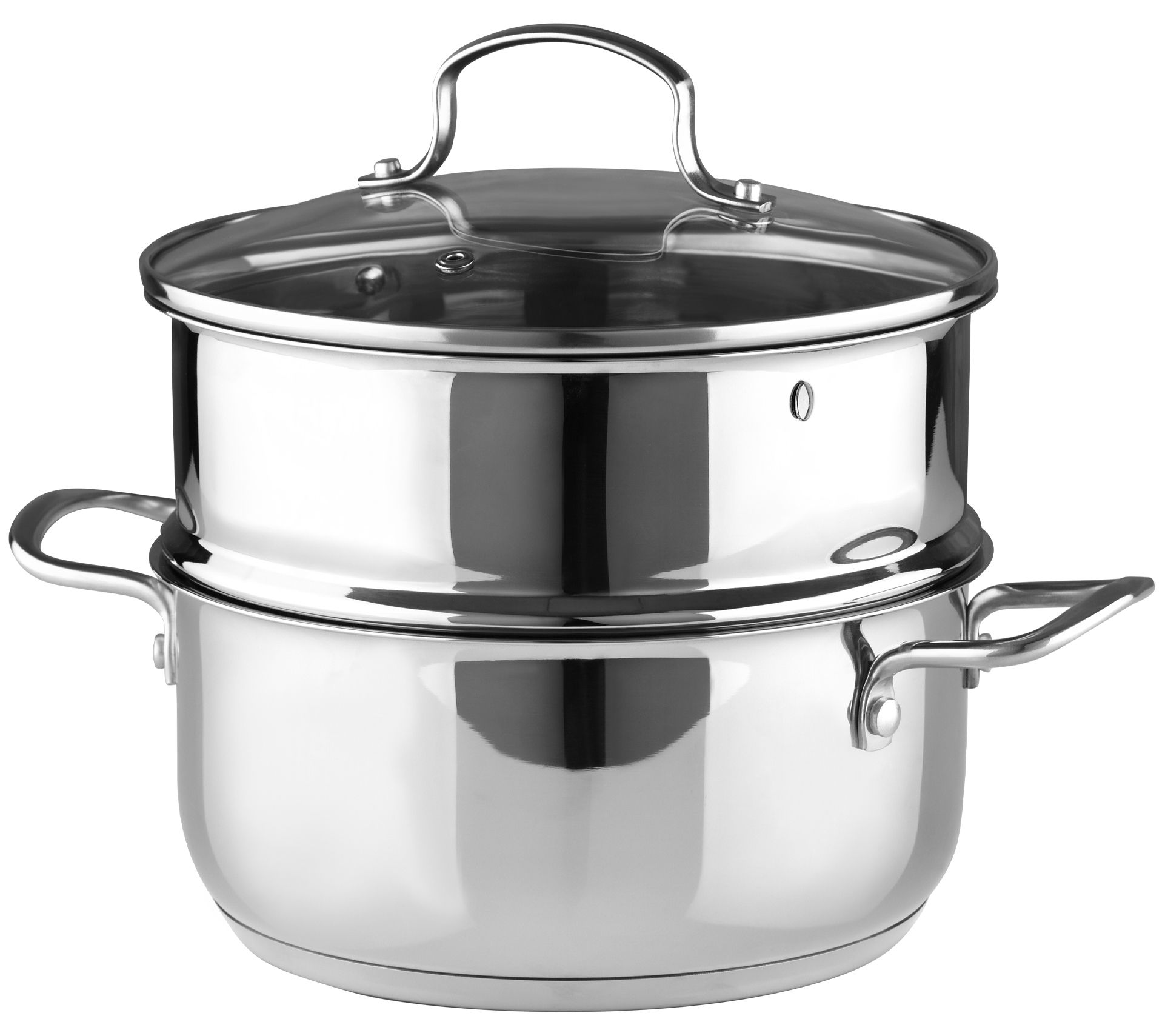 Goodful 4-Piece 3-qt and 5-qt Hammered Stock Pot Set on QVC 