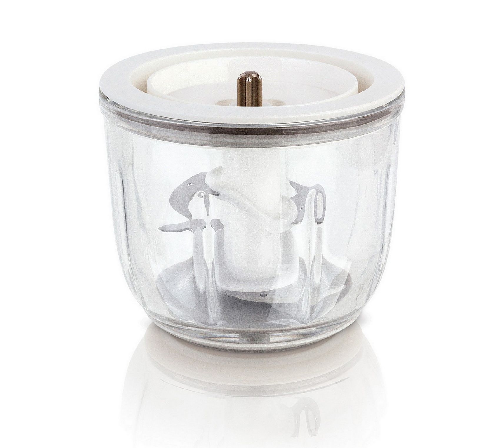 Euro Cuisine Cordless Rechargeable Food Chopper with Scale