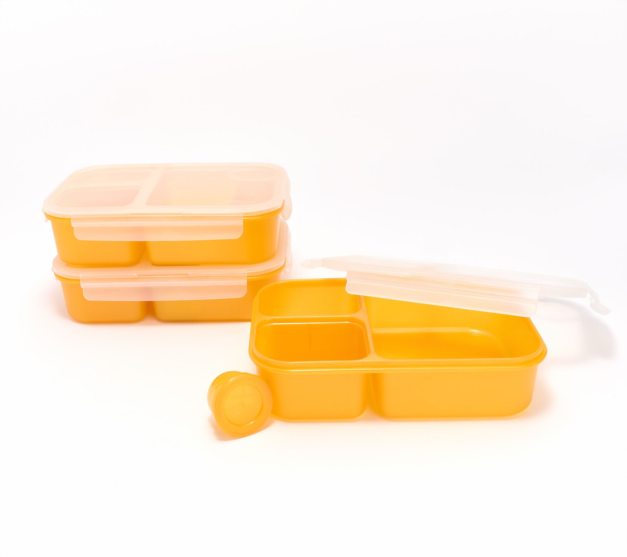 LocknLock Set of 3 Bento Lunch Boxes