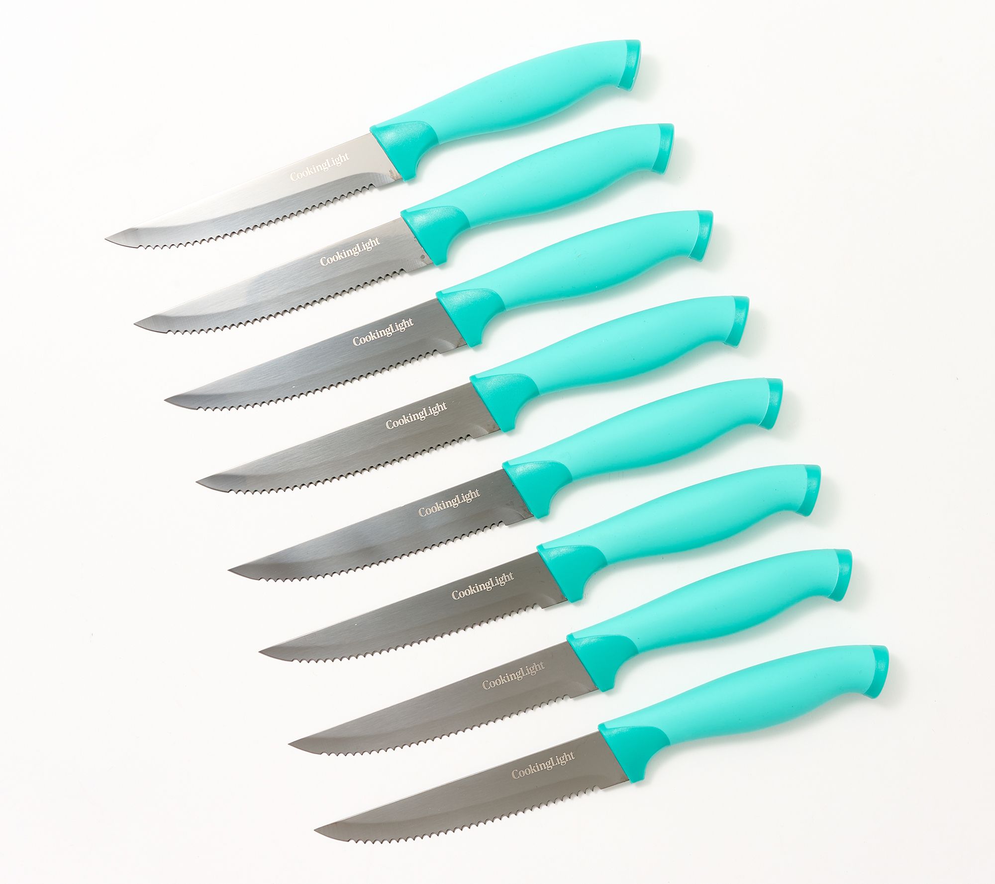 Cooking Light Set of 8 Titanium Coated Steak Knives